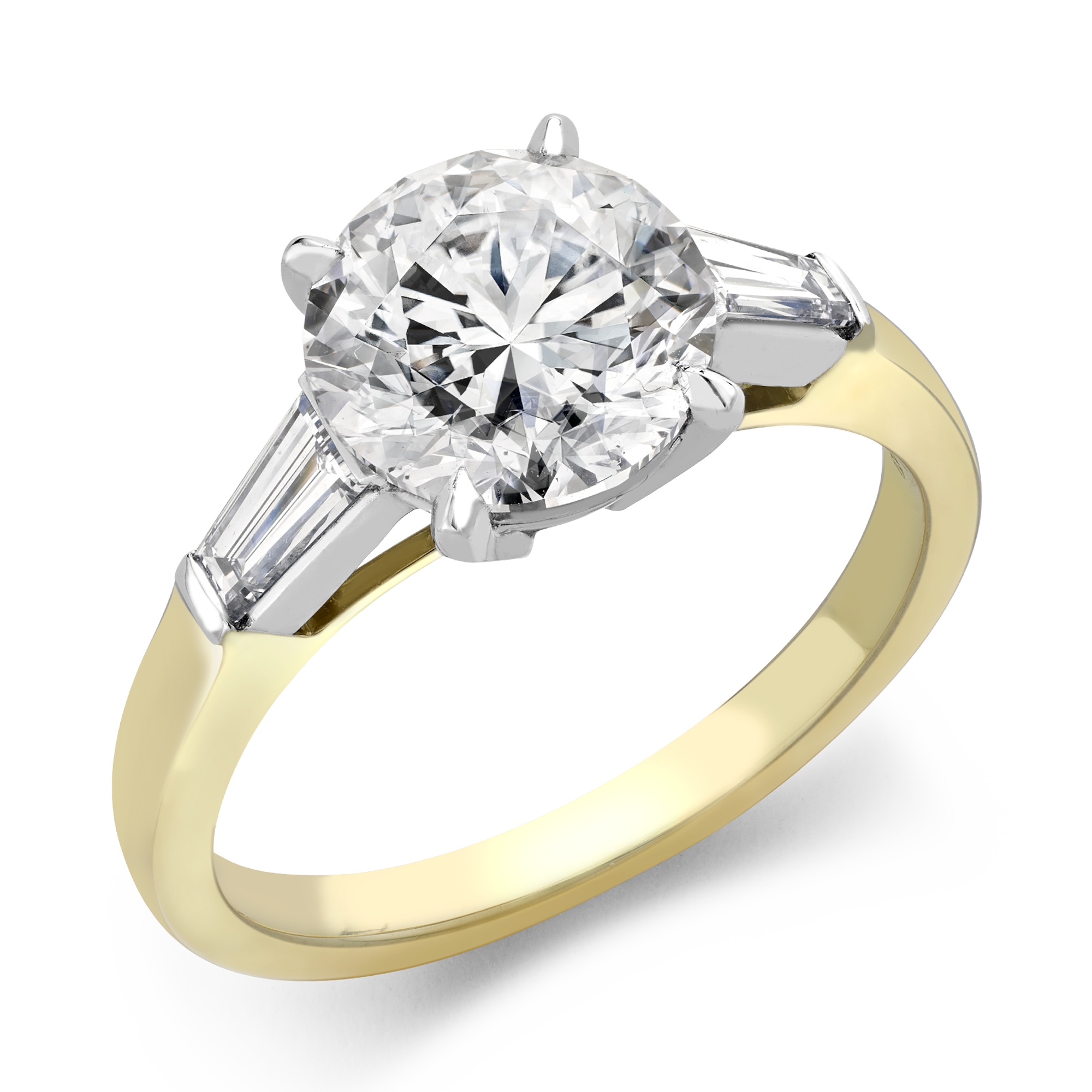 Regency 2.50ct Diamond Solitaire Ring Brilliant cut, Claw set_1
