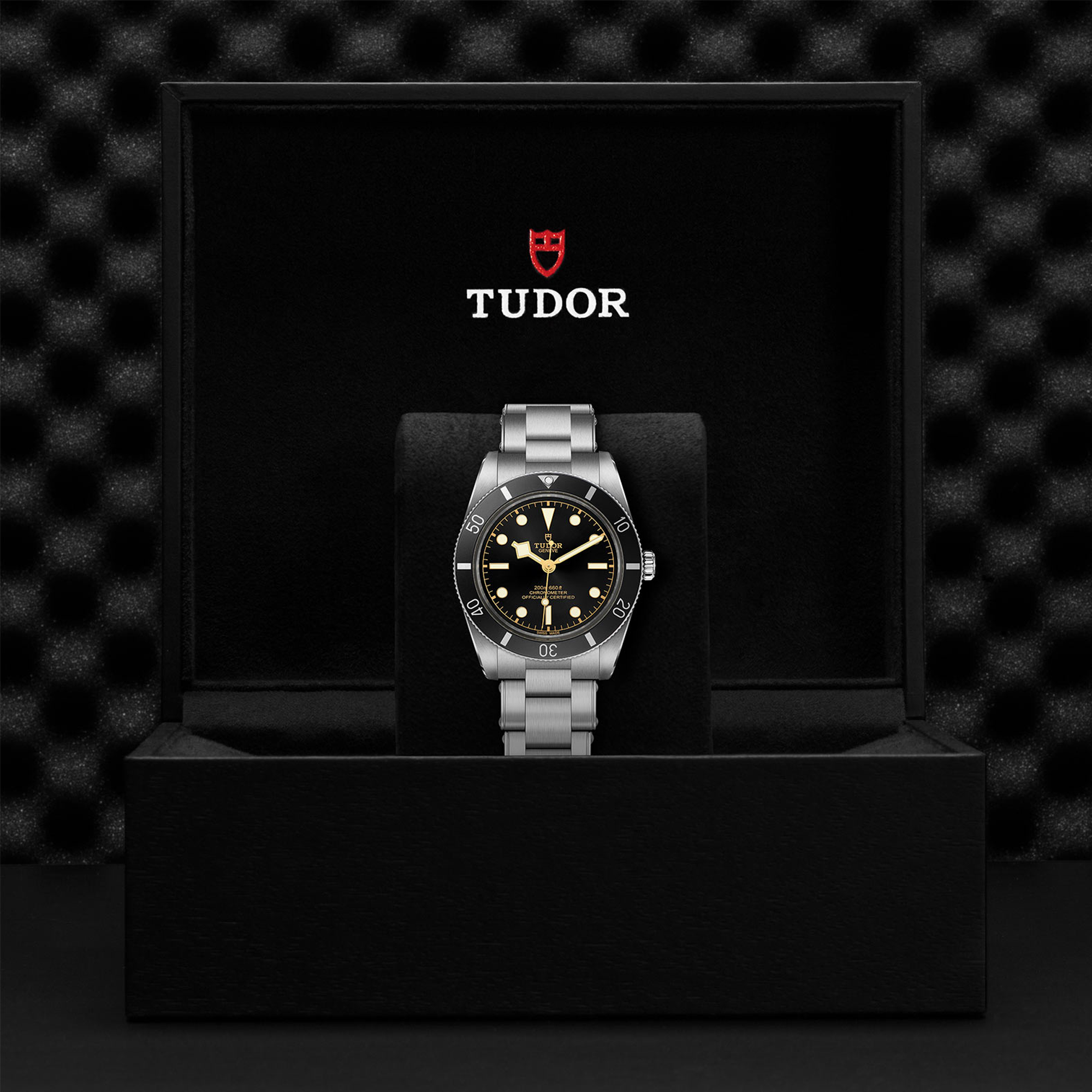 Tudor Black Bay 54 37mm, Black Dial, Baton Numerals_3