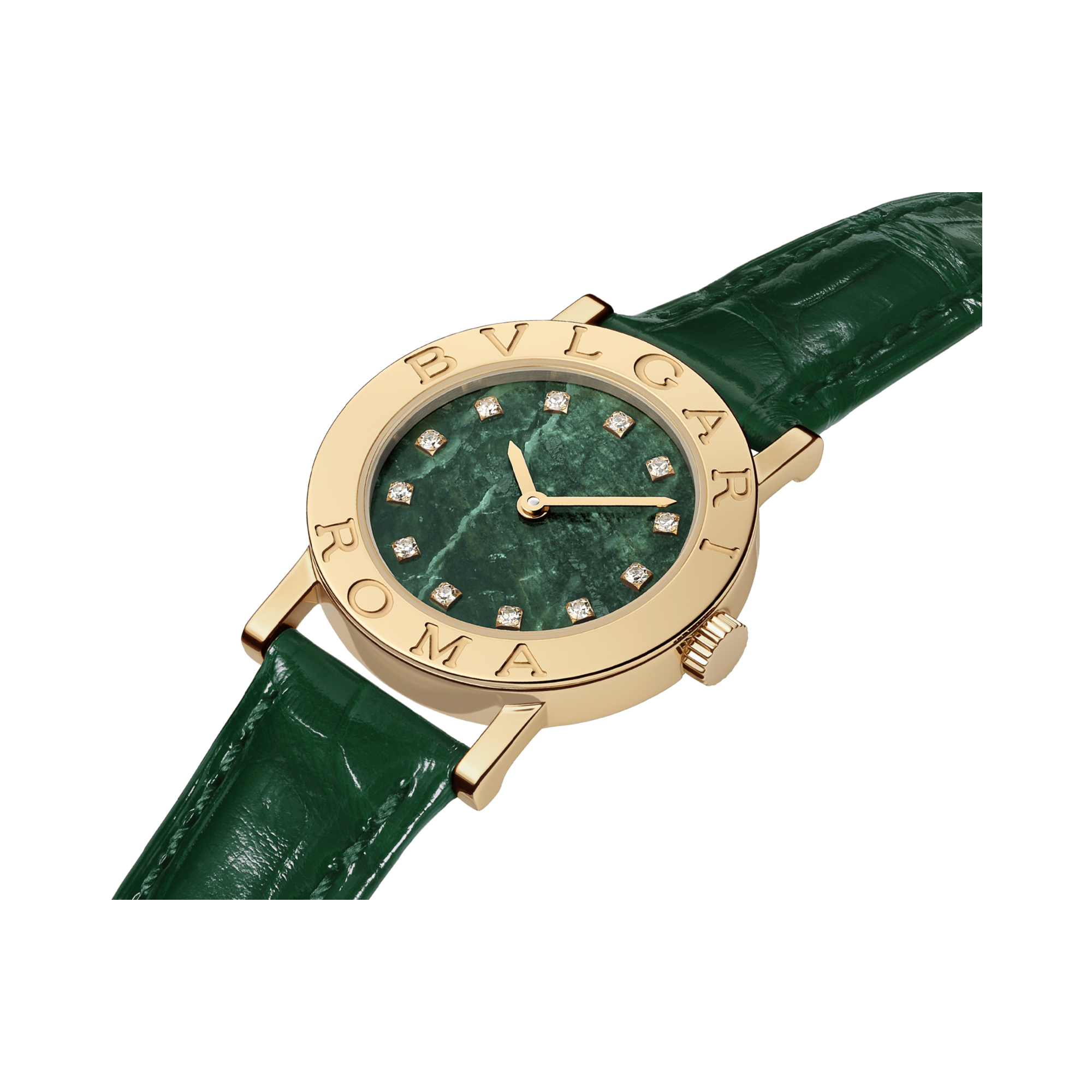 Bvlgari Bvlgari Bvlgari 26mm, Green Dial, Baton Numerals_2