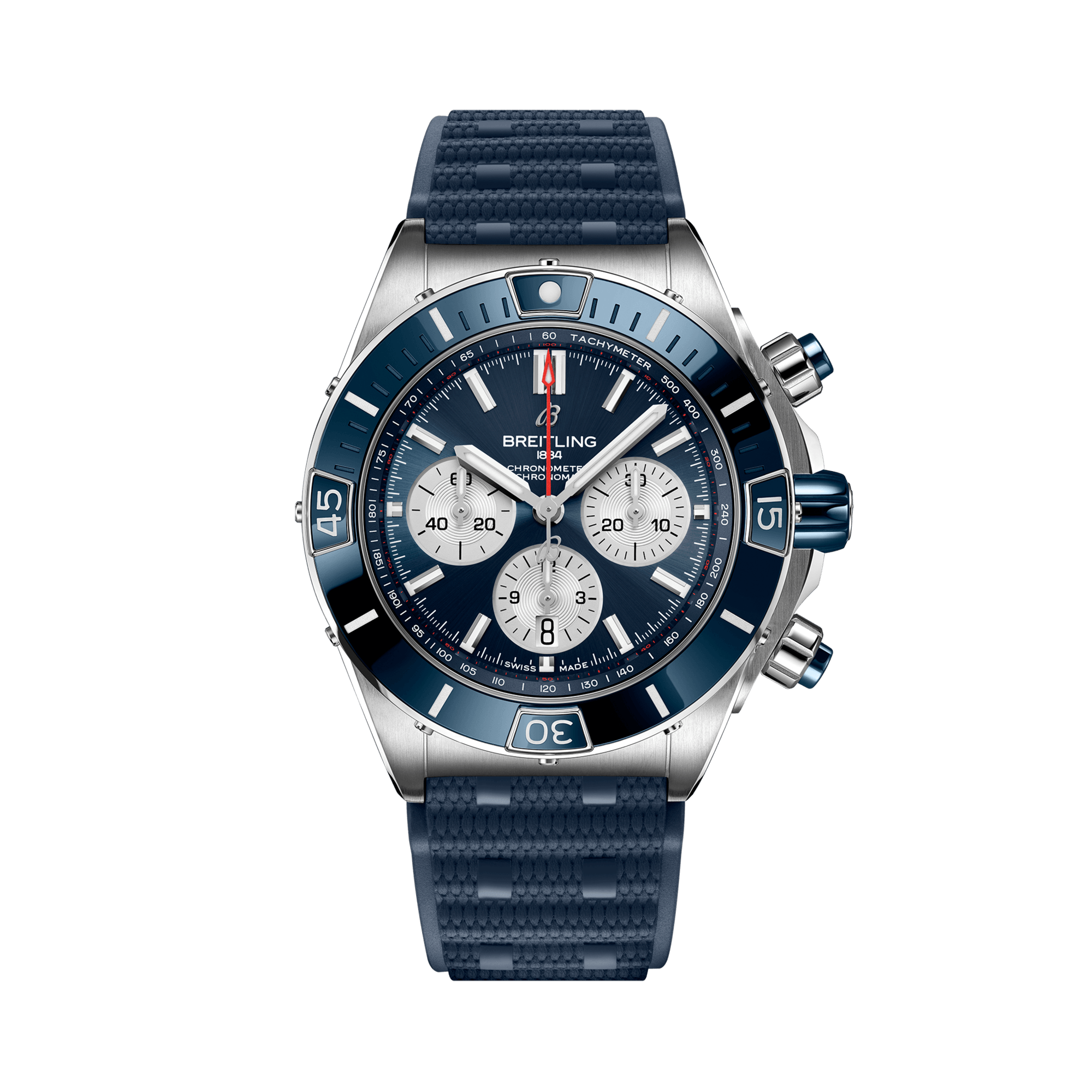 Breitling Super Chronomat B01 44 44mm, Blue Dial, Baton Numerals_1