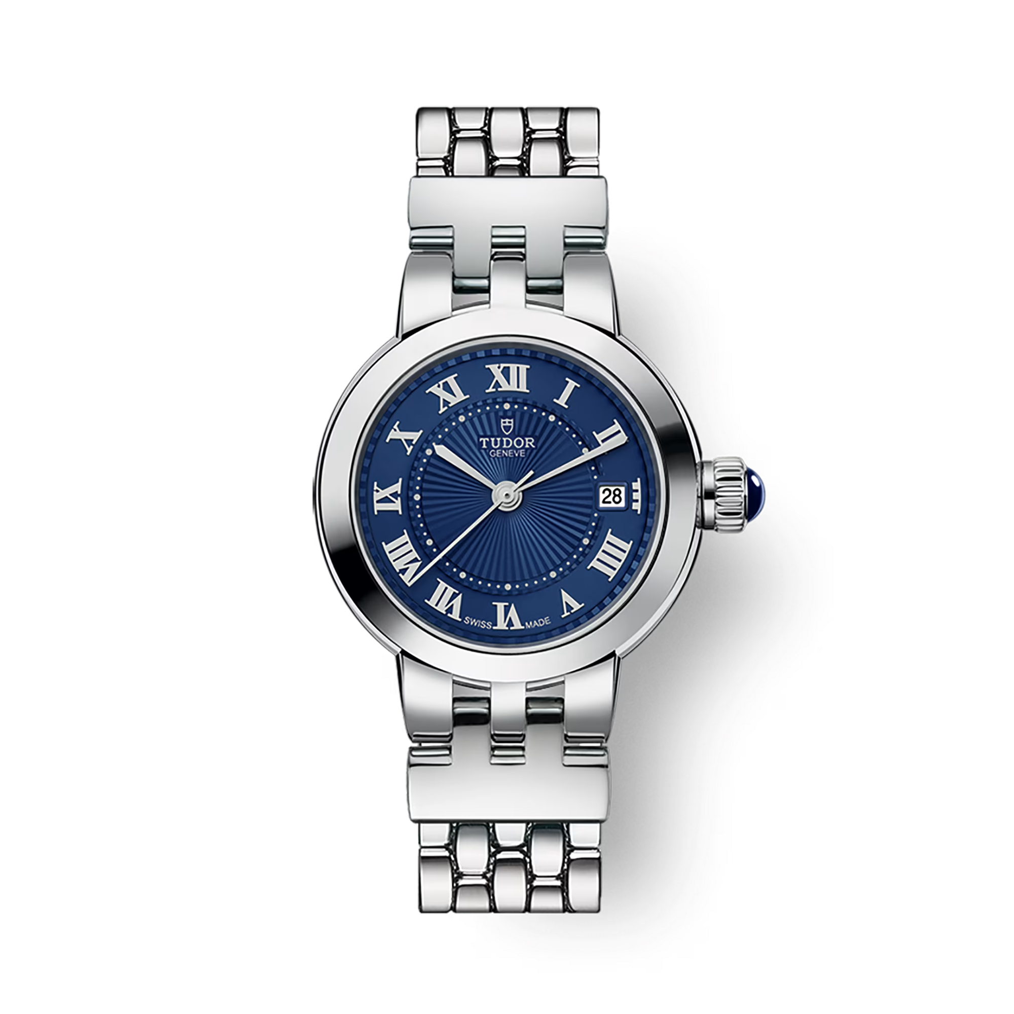 Tudor Clair De Rose 26mm, Blue Dial, Roman Numerals_1