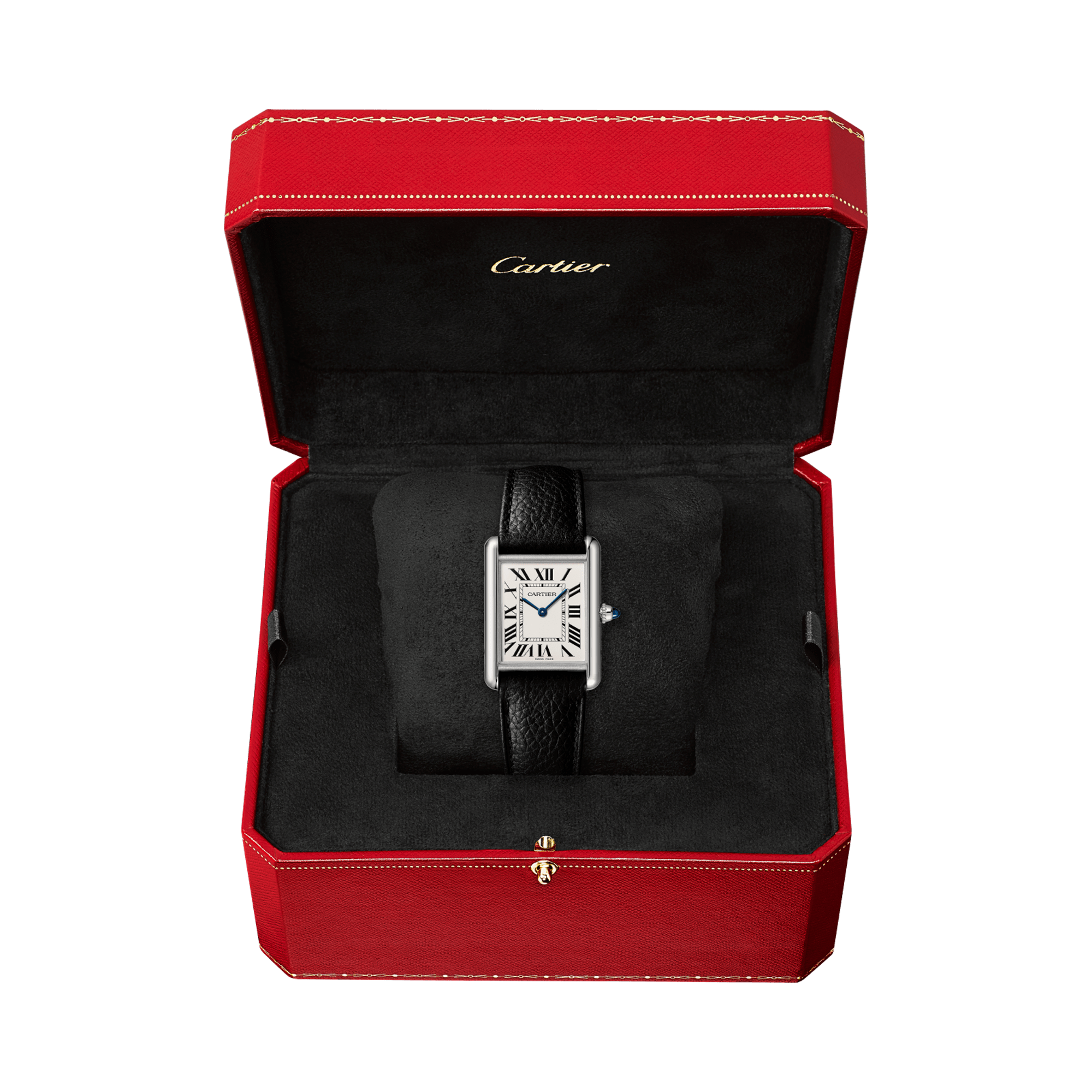 Cartier Tank Must 33.7mm, Silver Dial, Roman Numerals_4