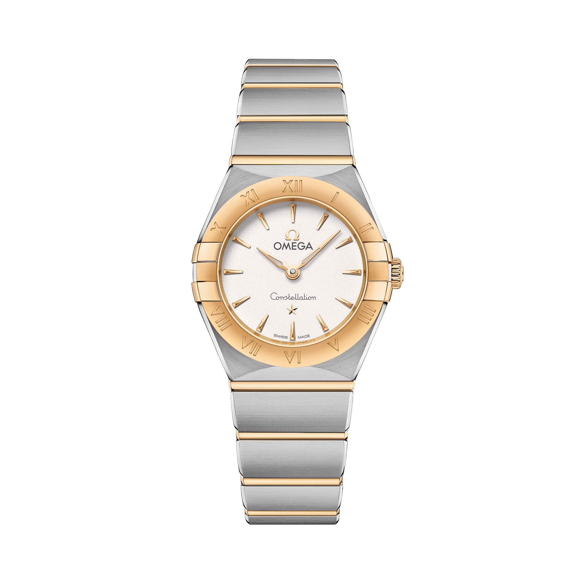 OMEGA Constellation 25mm, White Dial, Baton Numerals_1