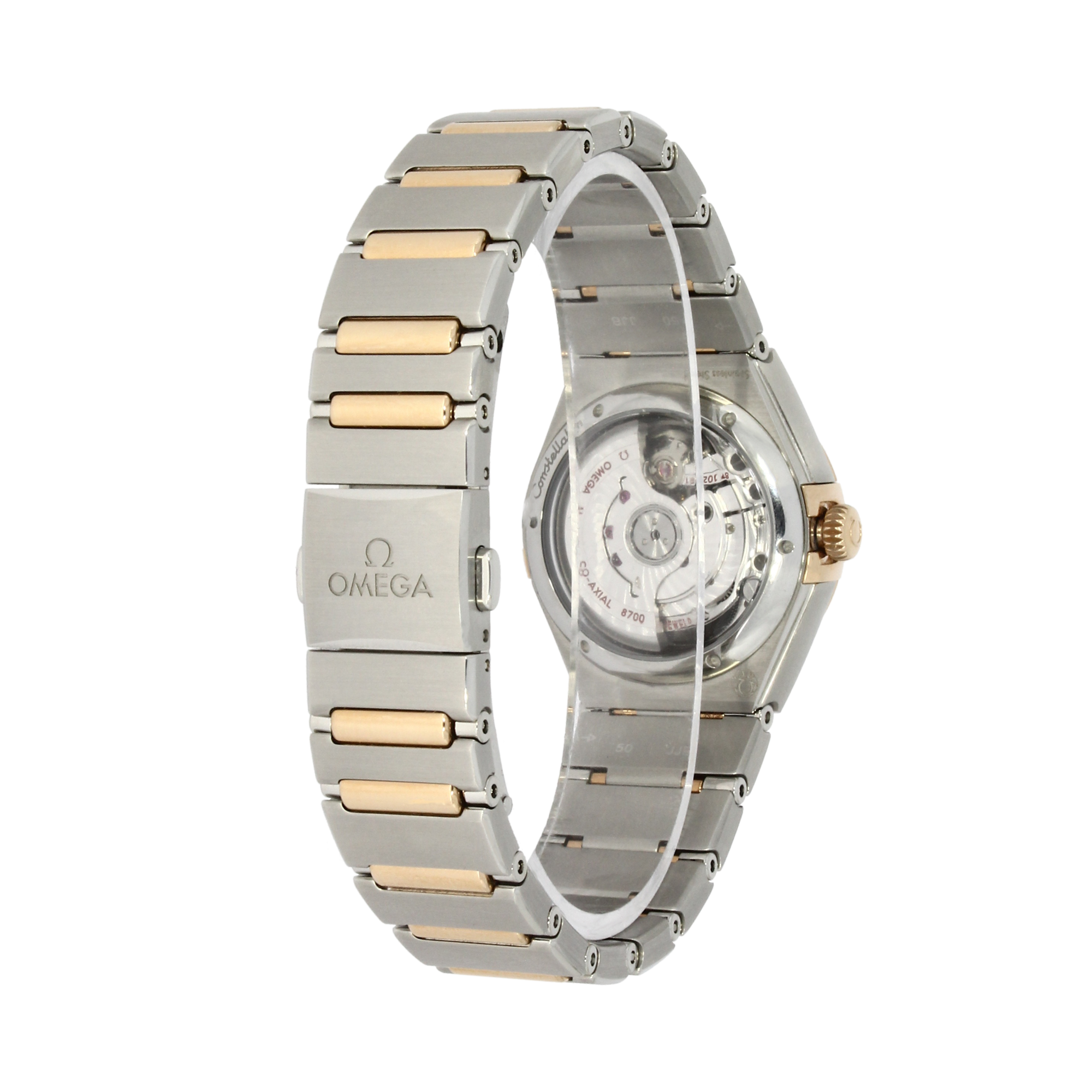 OMEGA Constellation 29mm, Brown Dial, Diamond Numerals_3