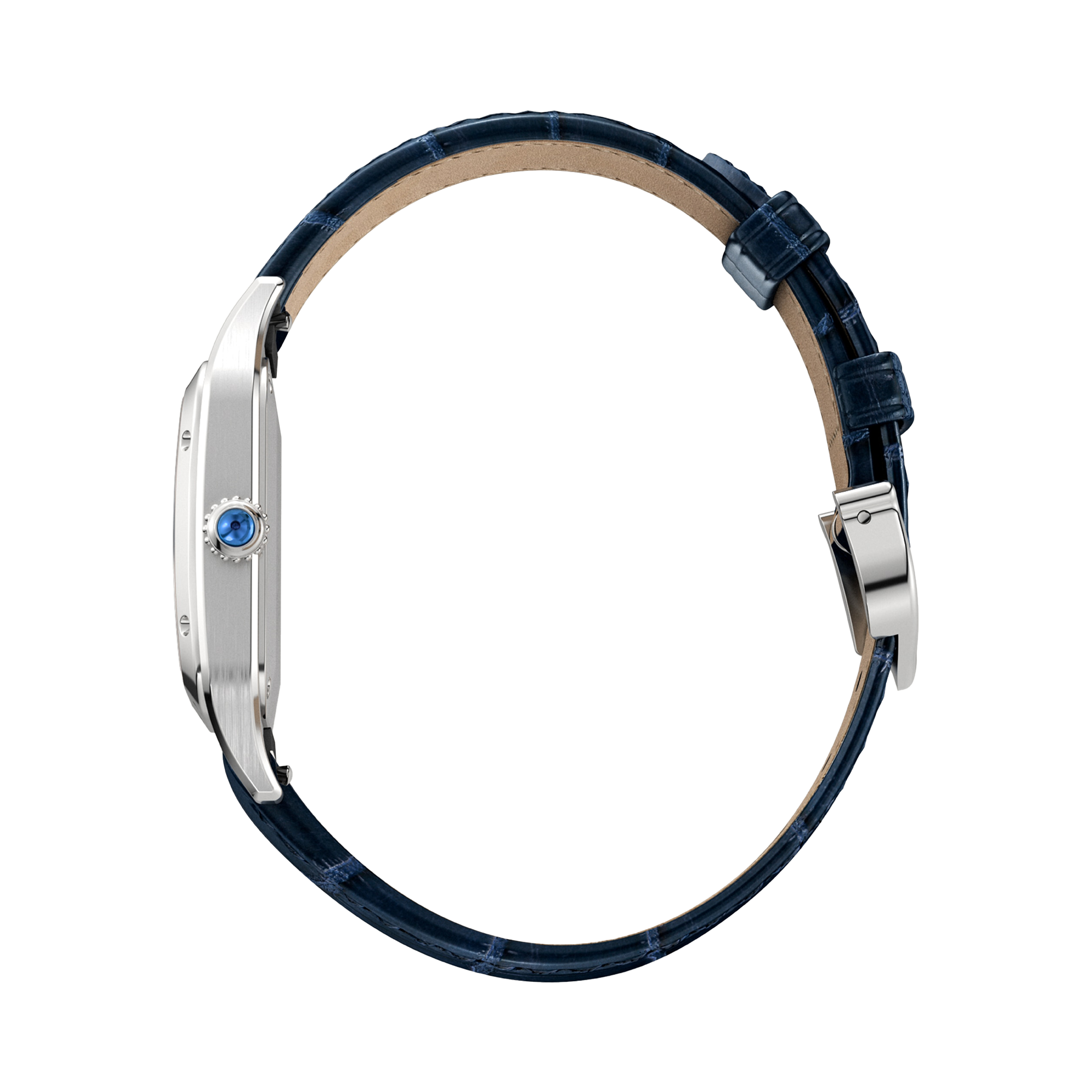 Cartier Santos-Dumont Small, Silver Dial, Roman Numerals_3