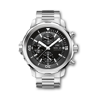 IWC Aquatimer Chronograph 44mm, Black Dial, Baton Numerals_1