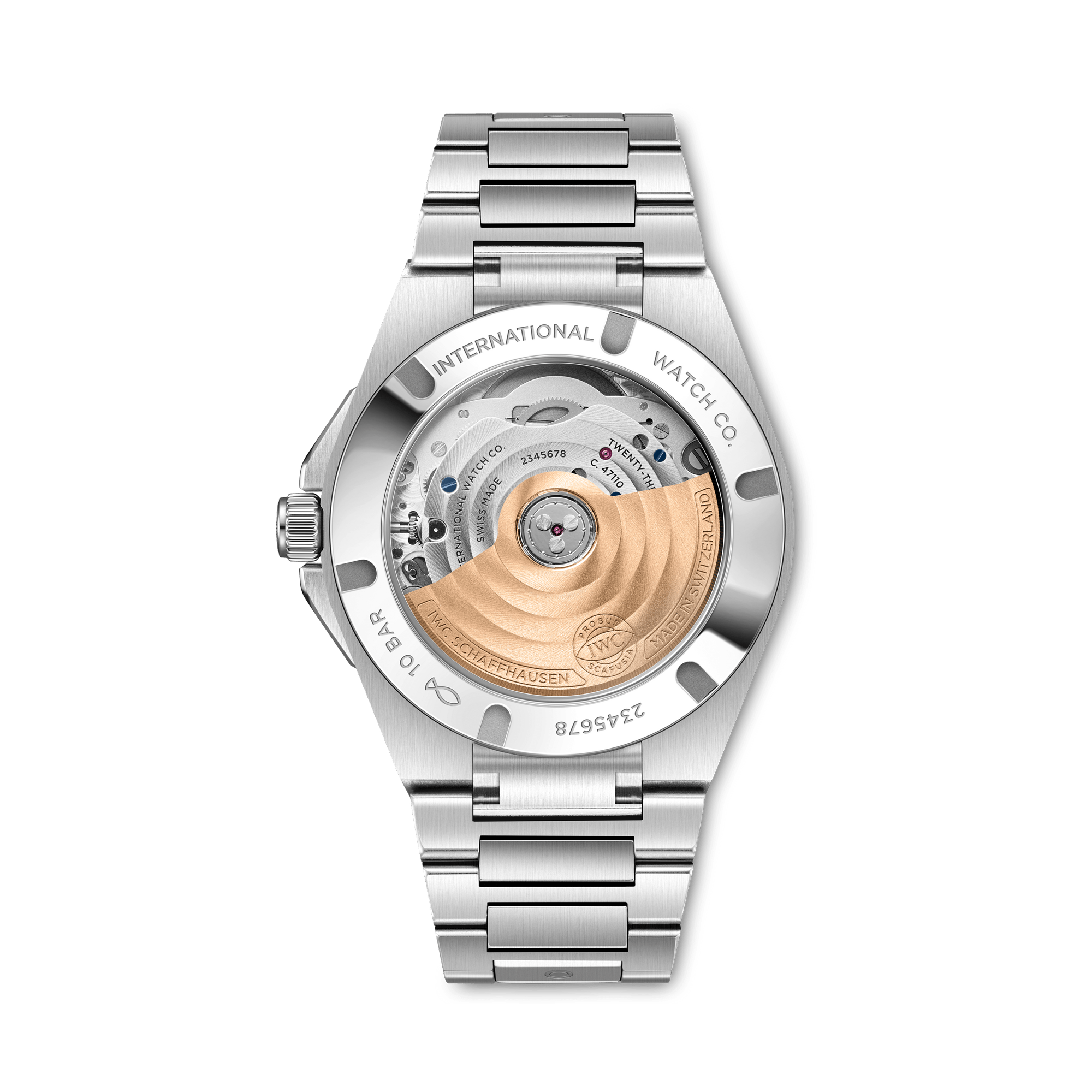 IWC Ingenieur 35mm, Grey Dial, Arabic/Baton Numerals_2