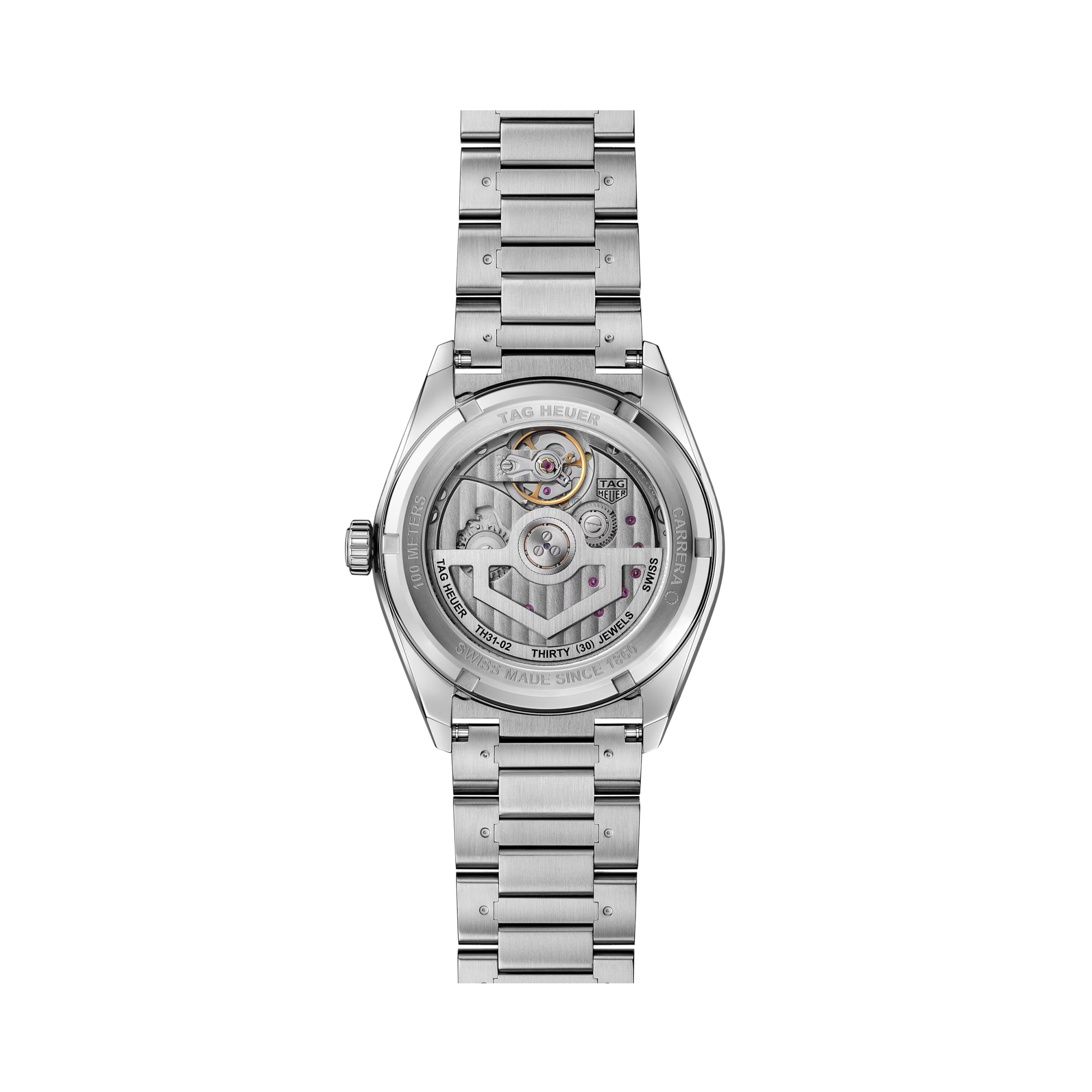 Carrera Day-Date 41mm, Black Dial, Baton Numerals_2