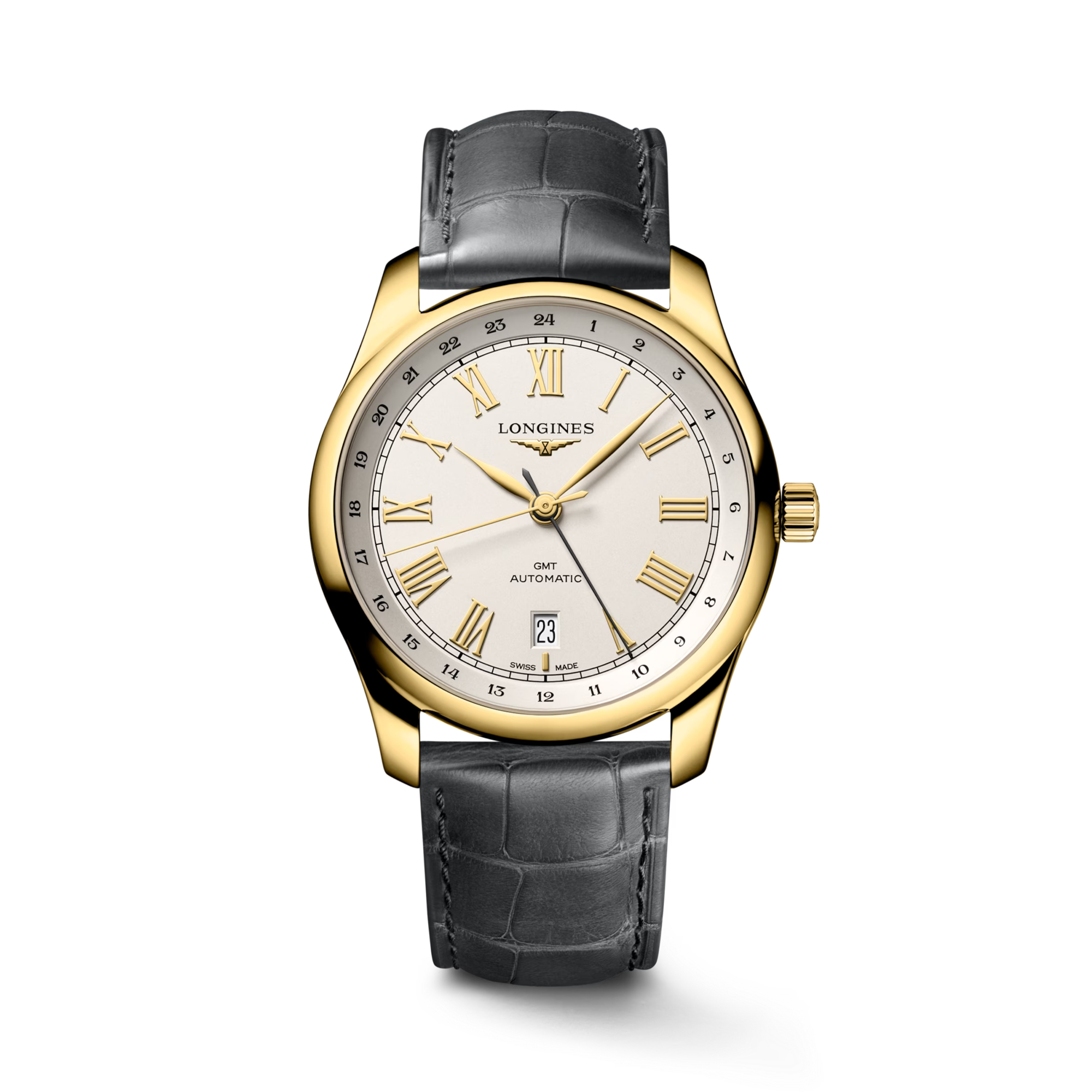 Master Collection 40mm, Silver Dial, Roman Numerals_1