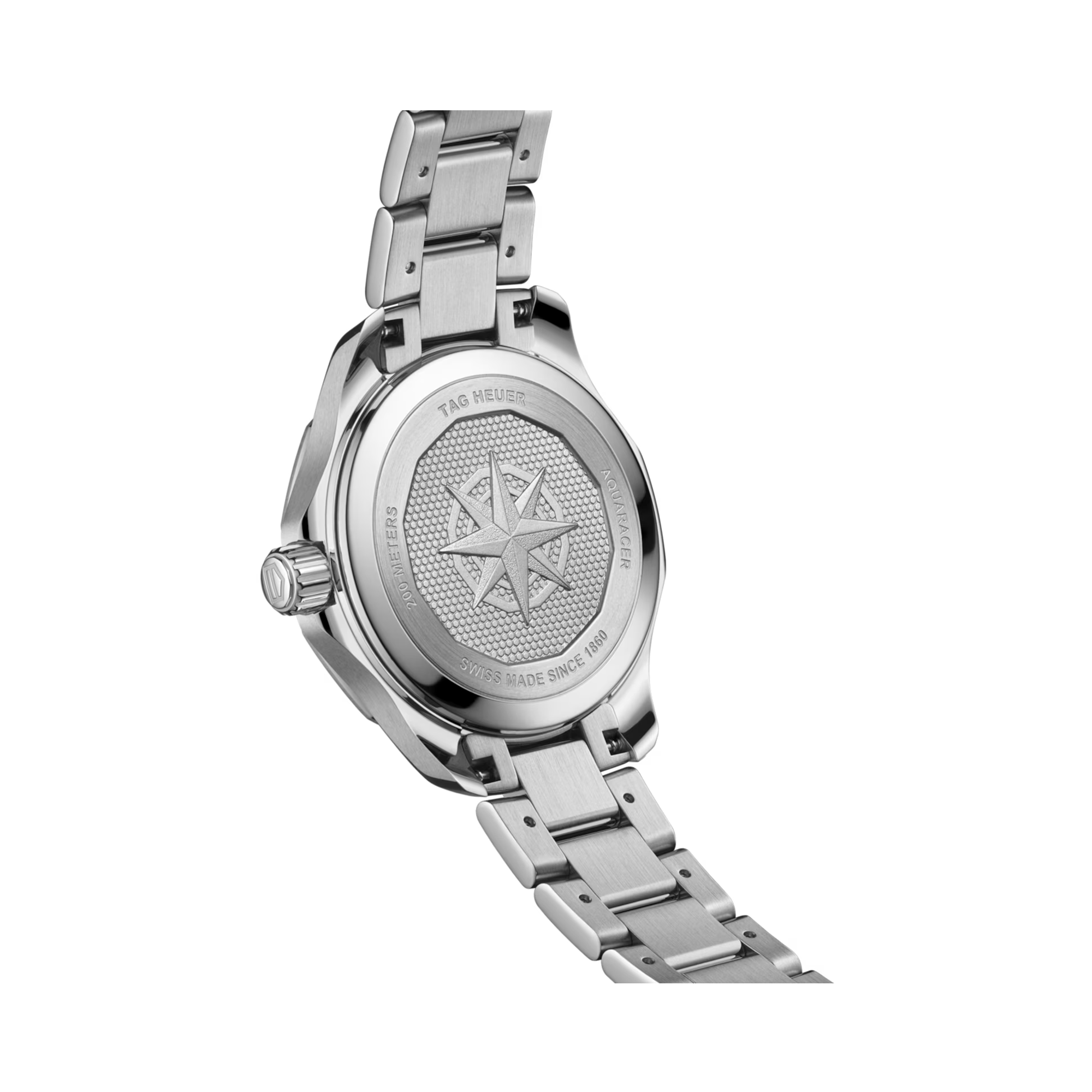 Tag Heuer Aquaracer Professional 200 Solargraph 34mm, Mother of Pearl Dial, Baton Numerals_3