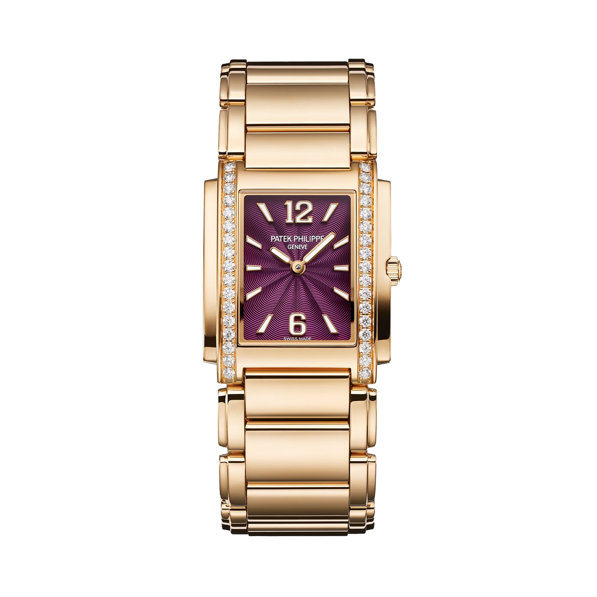 Patek Philippe Twenty~4 25.1mm, Purple Dial, Baton/Arabic Numerals_1