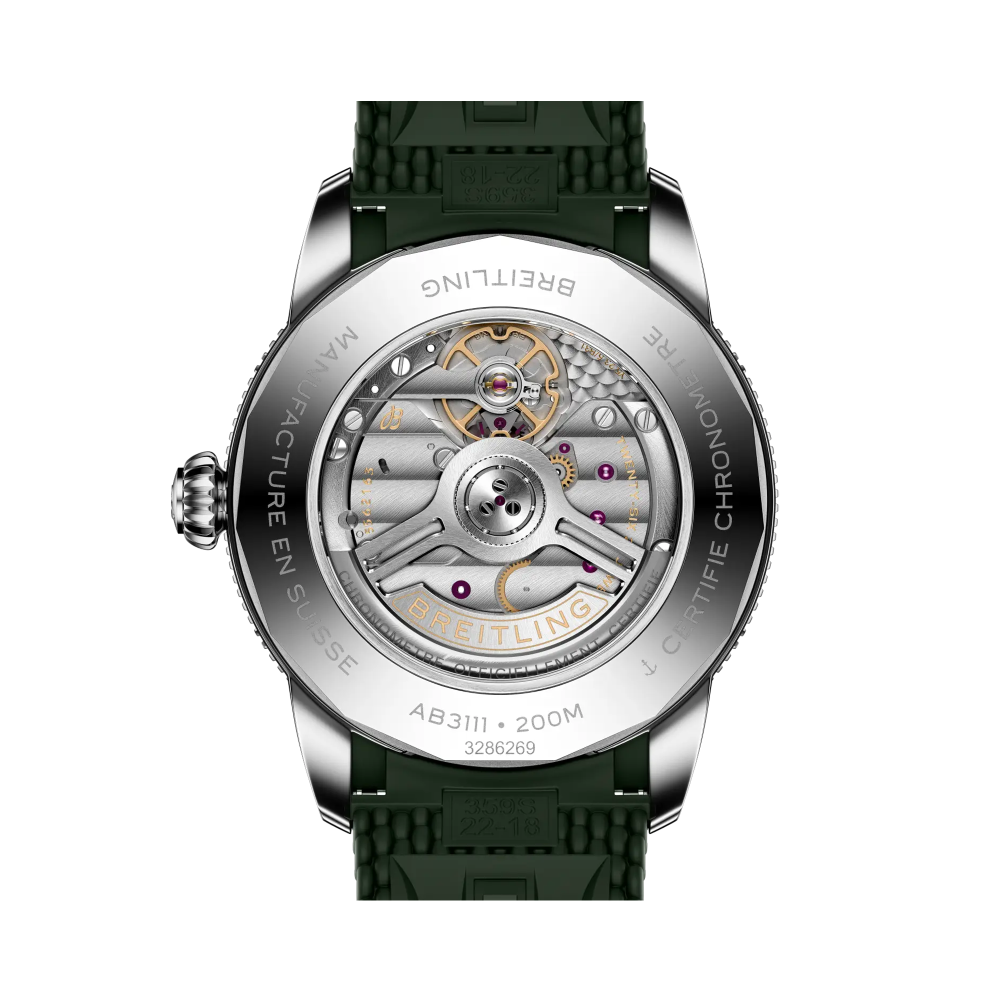 Breitling Superocean Heritage B31 Automatic 42 42mm, Green Dial, Baton Numerals_4