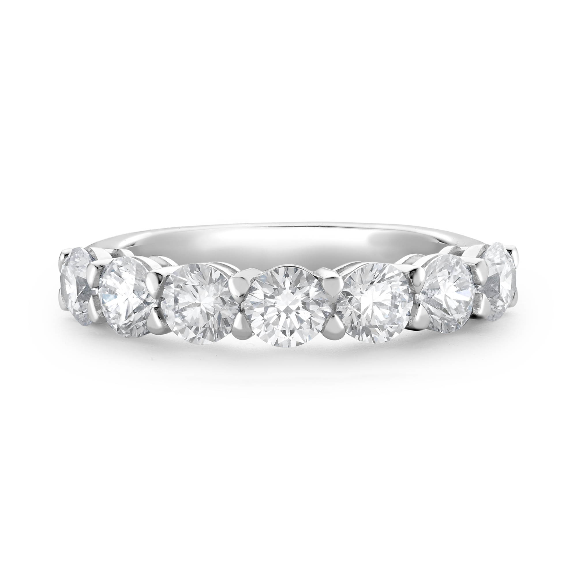 Brilliant Cut 1.05ct Diamond Seven Stone Ring Brilliant cut, Claw set_2