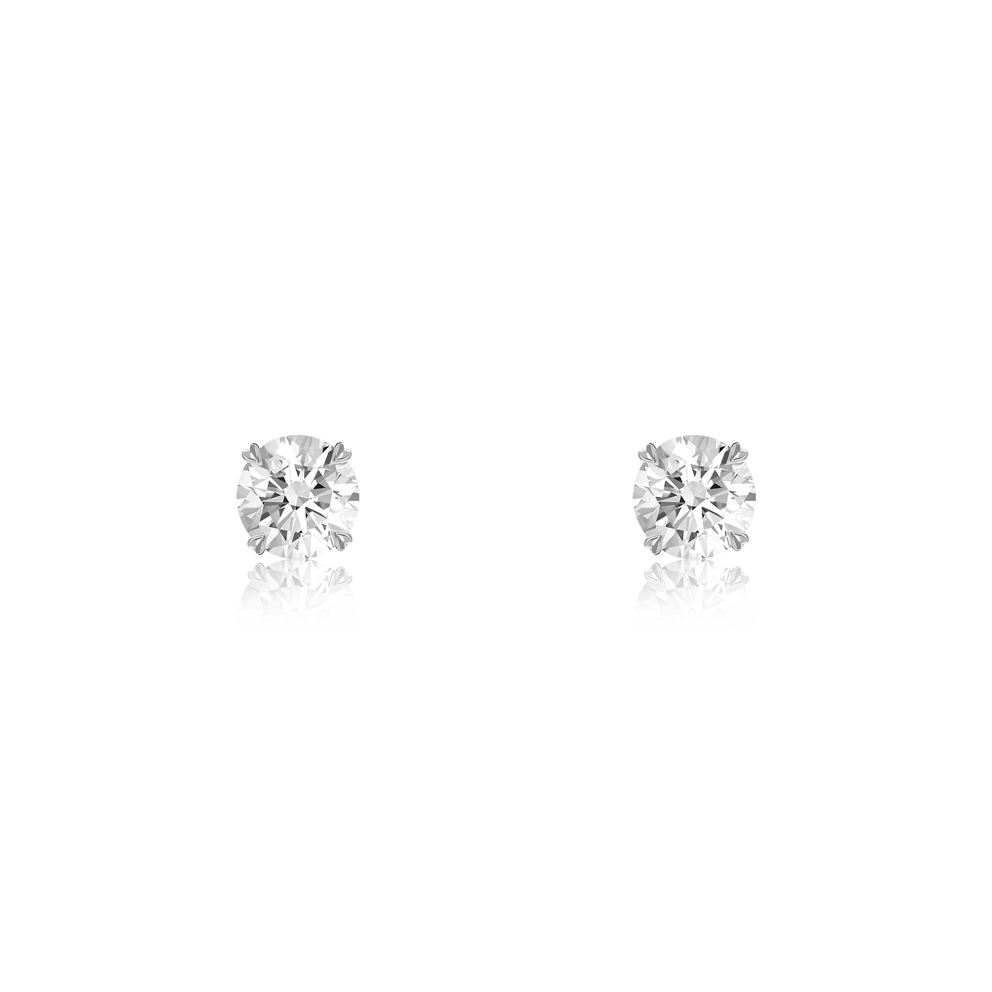 Windsor Diamond Stud Earrings Brilliant cut, Claw set_1