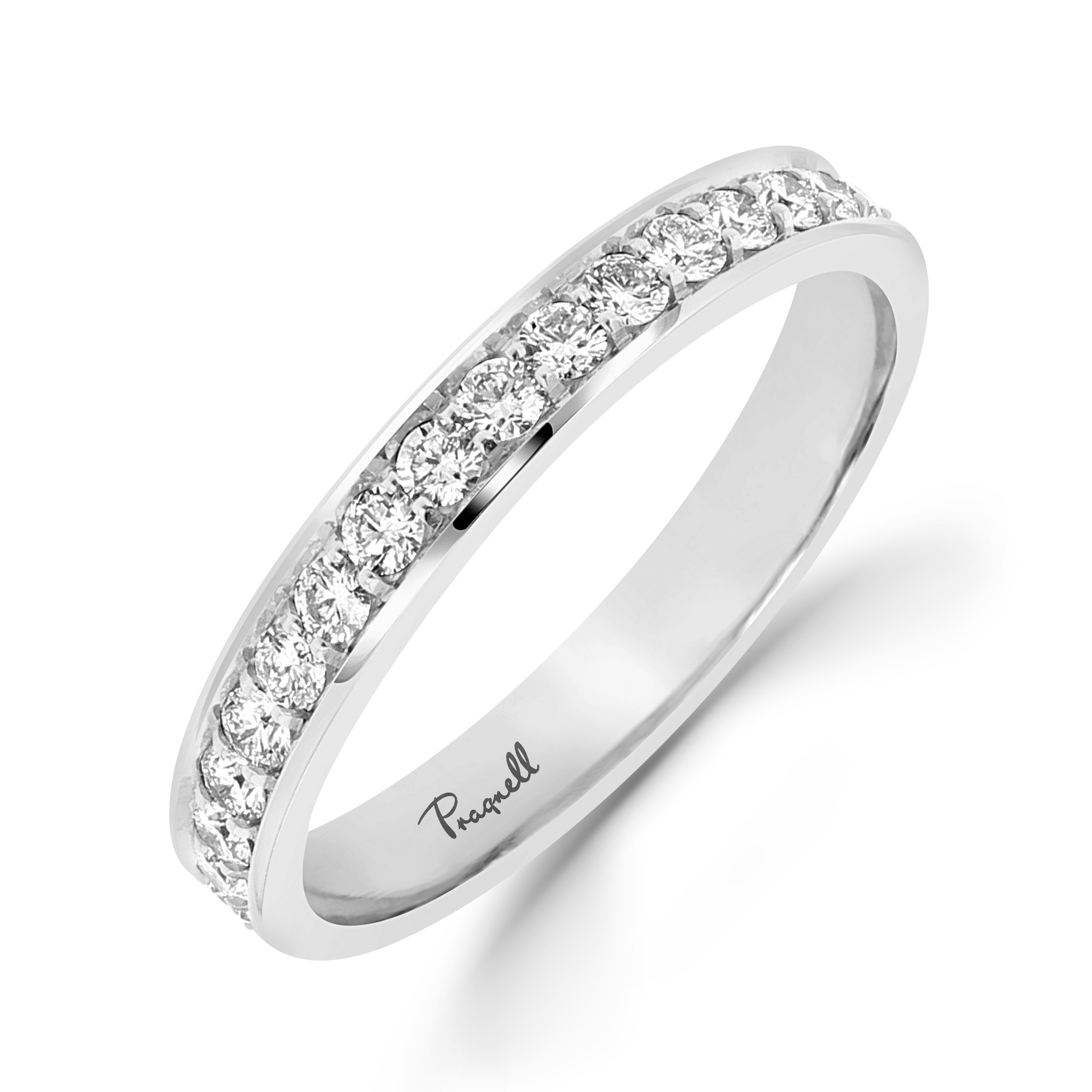 Brilliant Cut Diamond Eternity Ring Brilliant Cut, Eternity, Thread Set_1