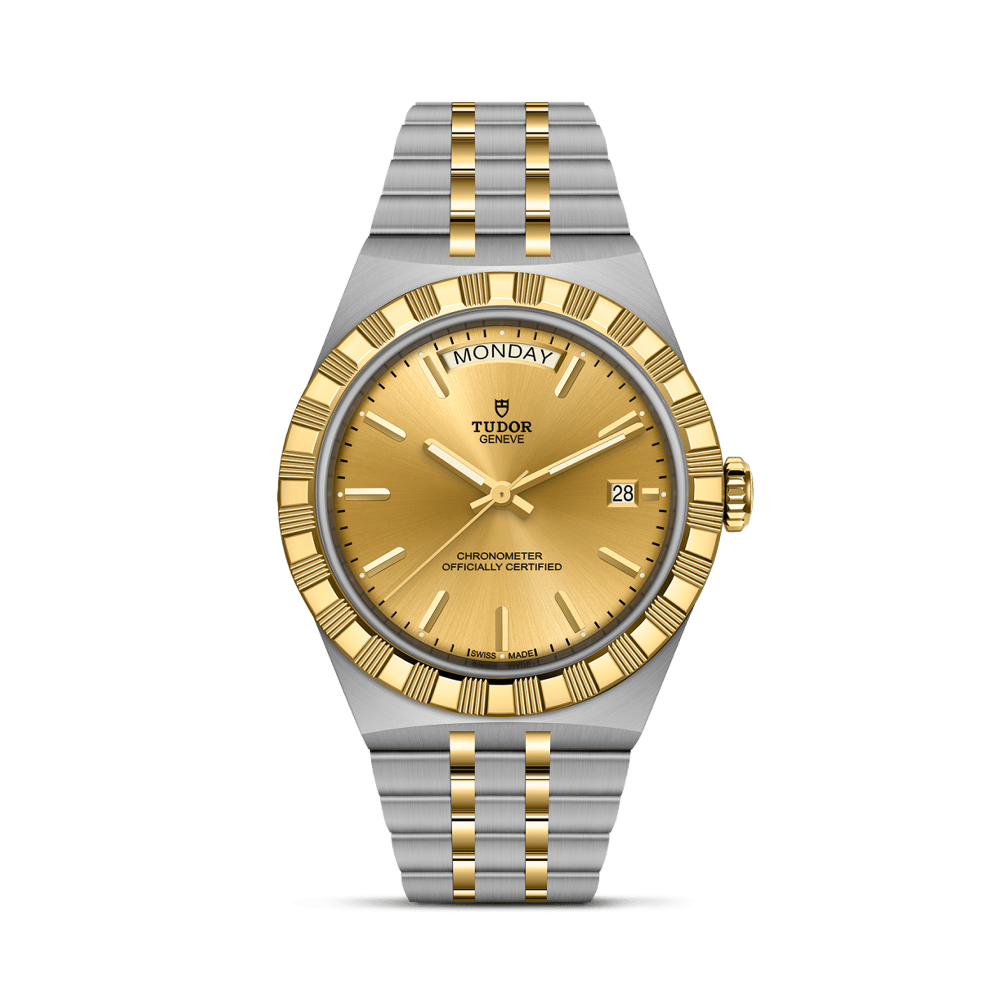 Tudor Royal 40mm, Champagne Dial, Baton Numerals_1