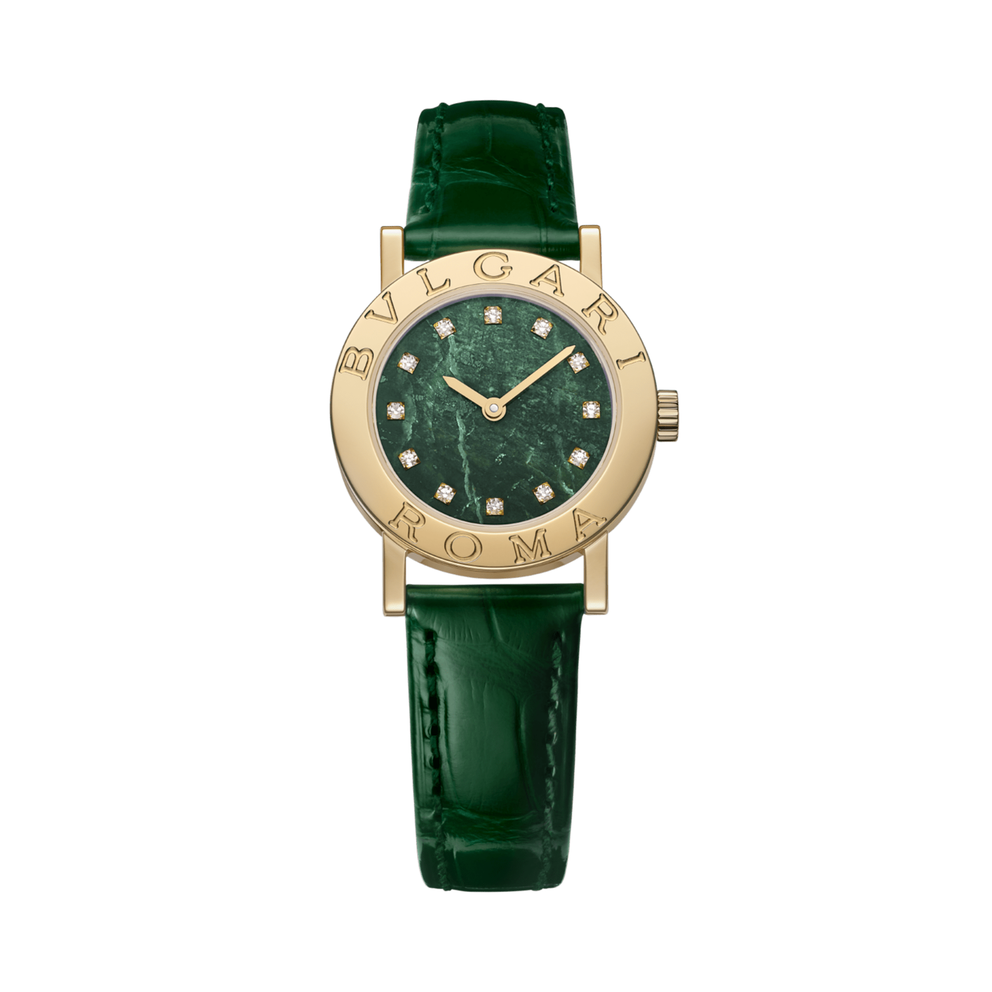 Bvlgari Bvlgari Bvlgari 26mm, Green Dial, Baton Numerals_1