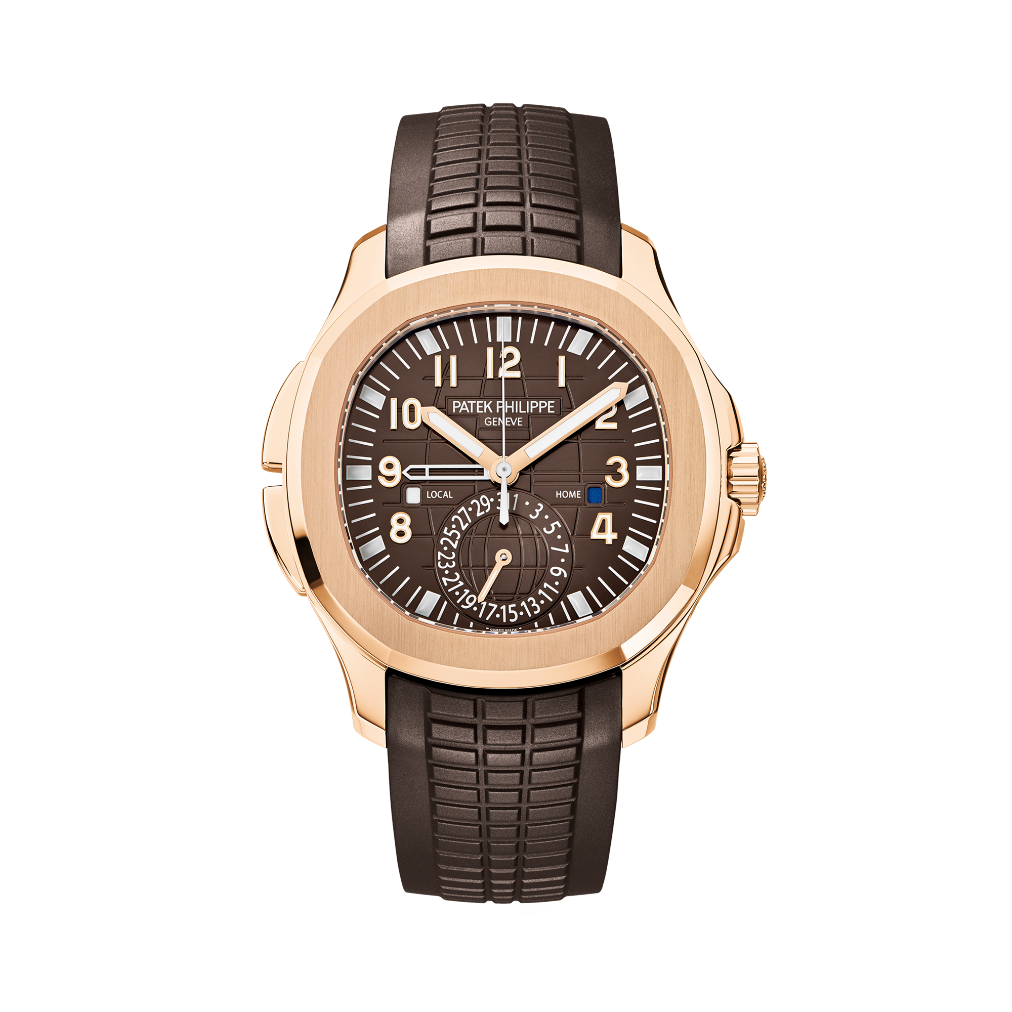 Patek Philippe Aquanaut 40.8mm, Brown Dial, Arabic Numerals_1