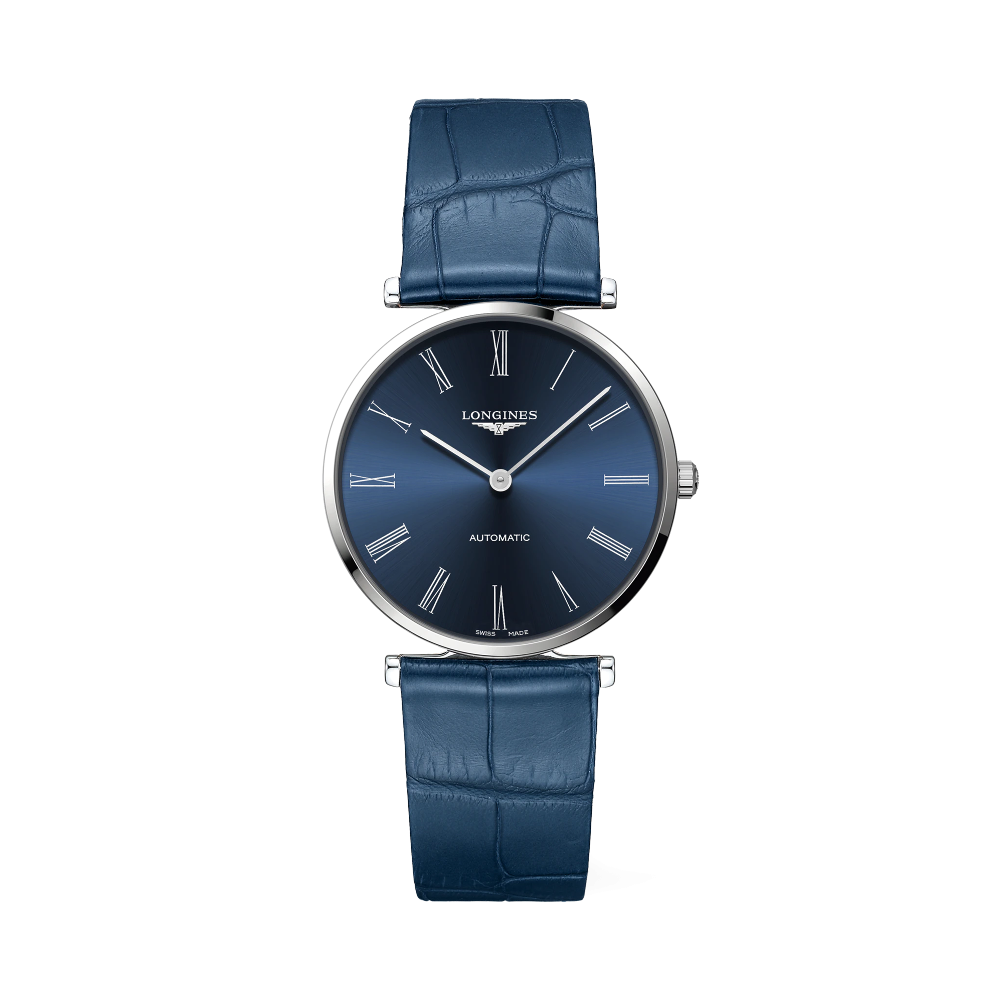 Longines La Grande Classique de Longines 38mm, Blue Dial, Baton/Roman Numerals_1
