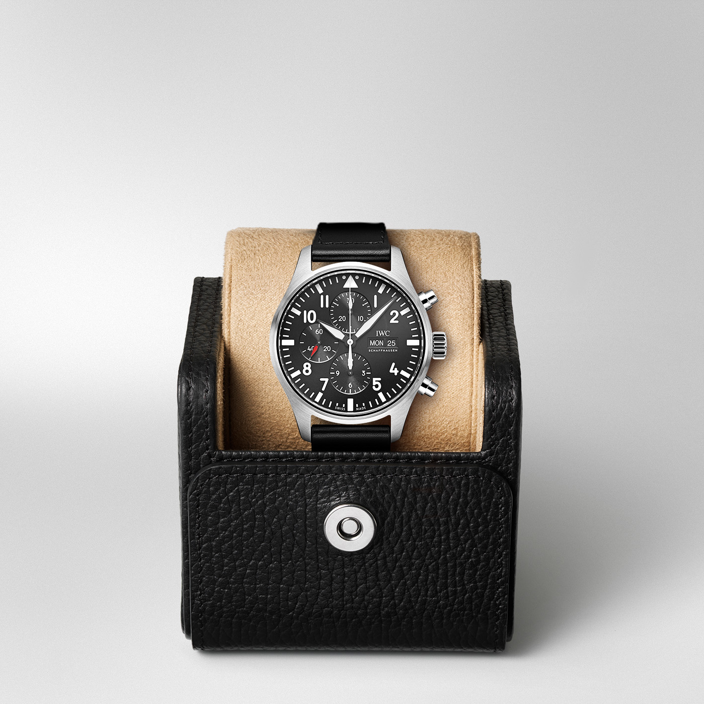 IWC Pilot's Chronograph 43mm, Black Dial, Arabic Numerals_5