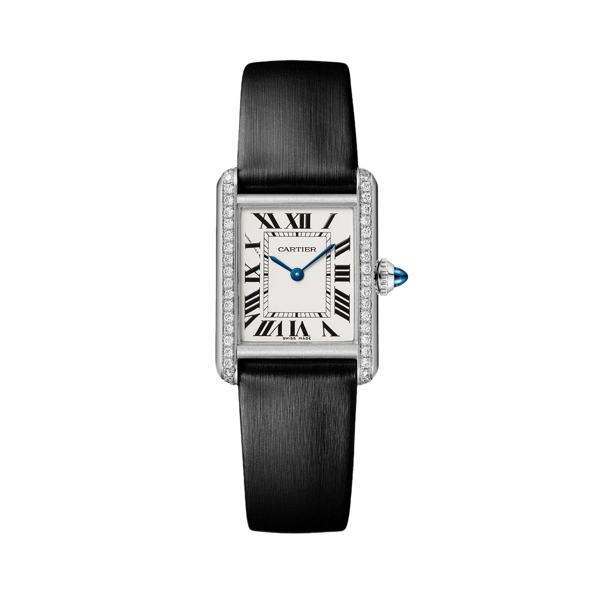 Cartier Tank 22mm, Silver Dial, Roman Markers_1