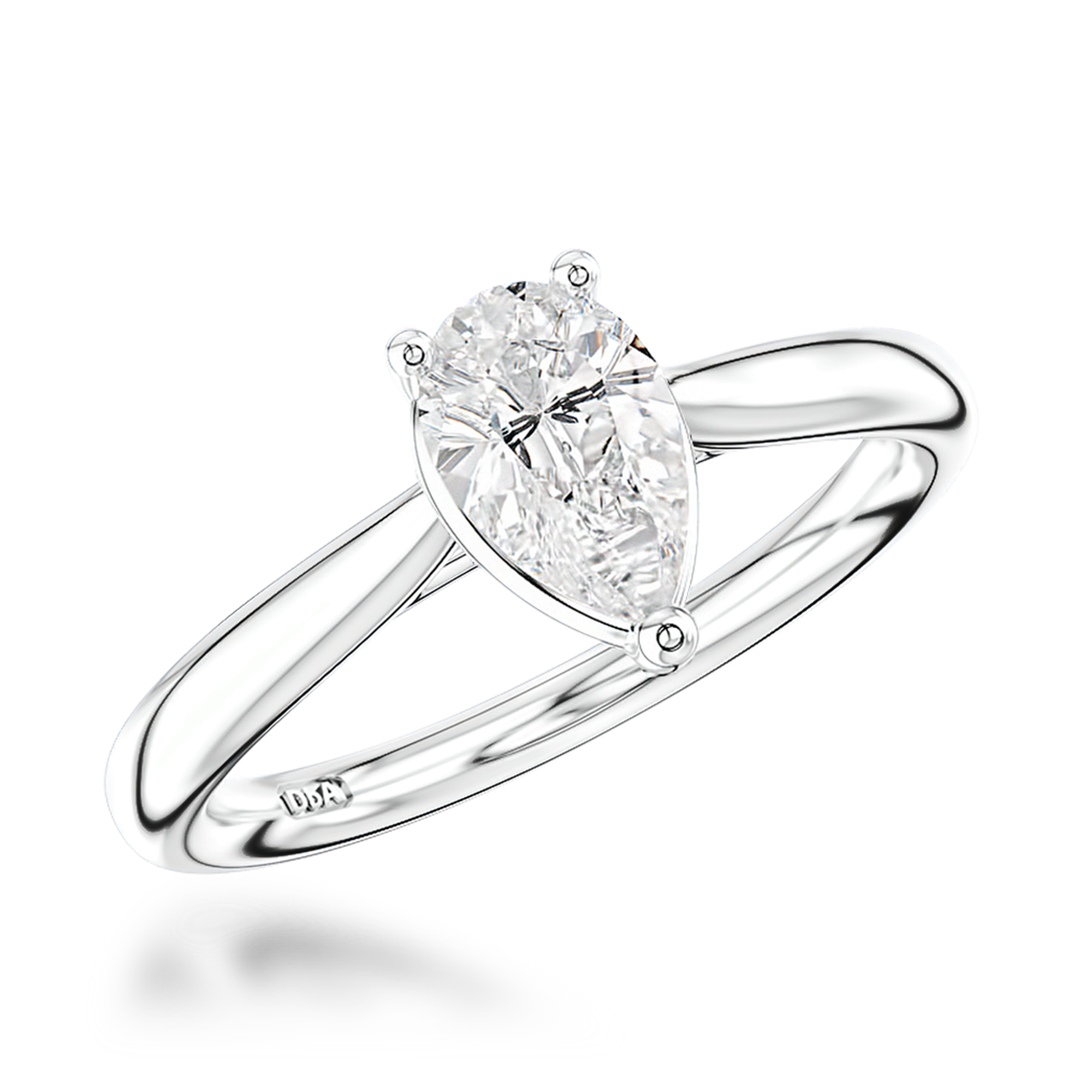 Gaia 0.70ct Diamond Solitaire Ring Oval Cut, Claw Set_1