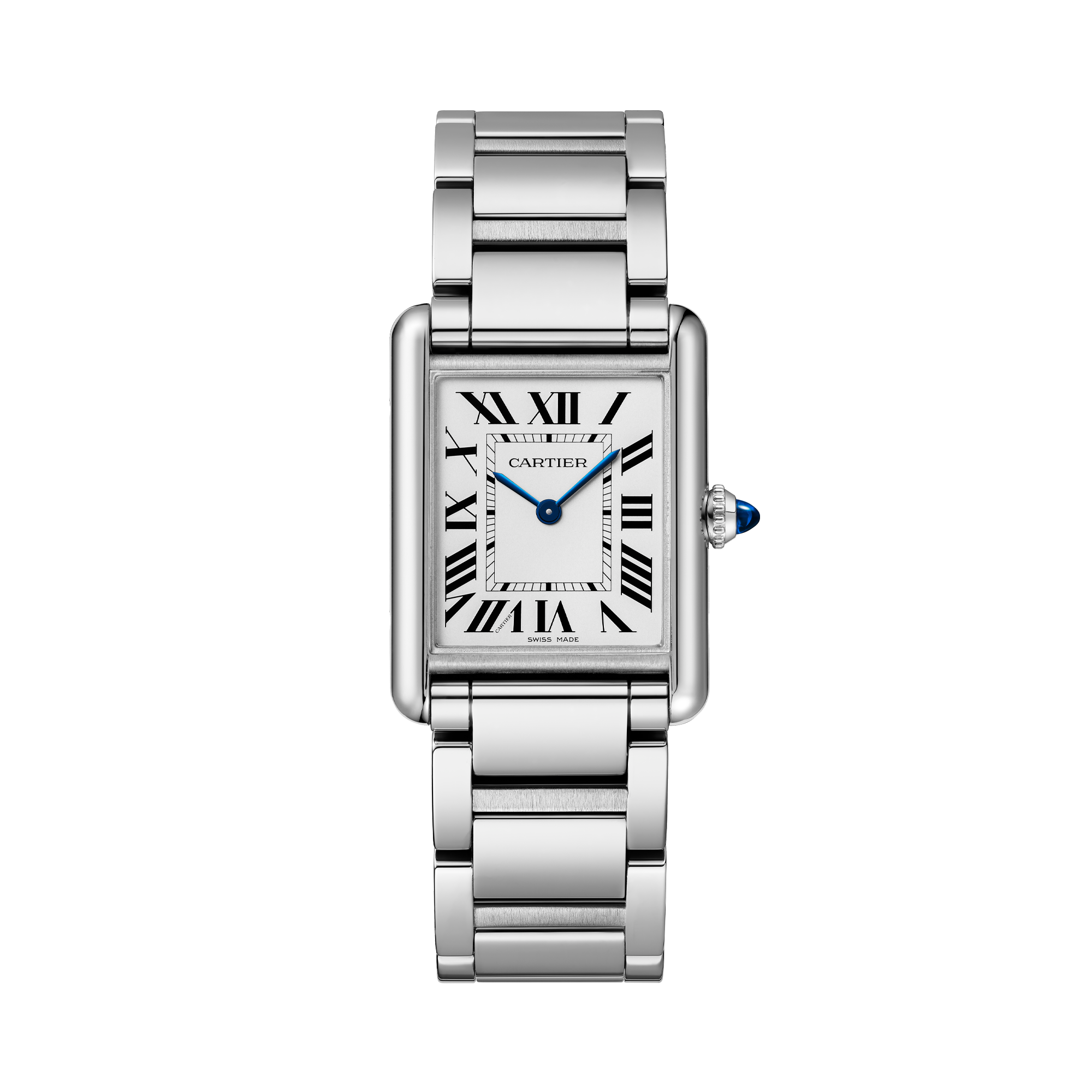 Cartier Tank Must 33.7mm, Silver Dial, Roman Numerals_1