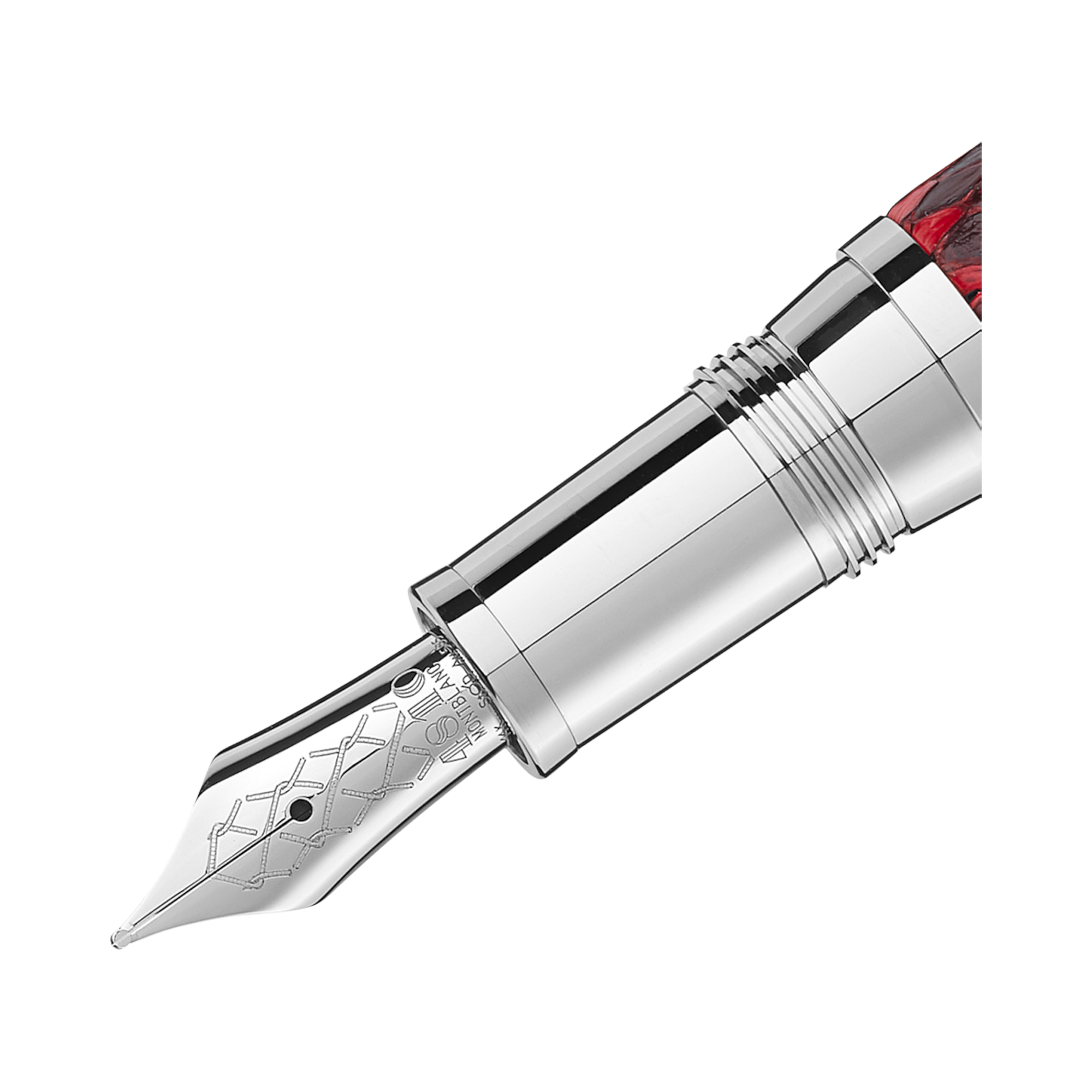 Montblanc Meisterstück Great Masters Exotic Python Leather Fountain Pen Size M_3