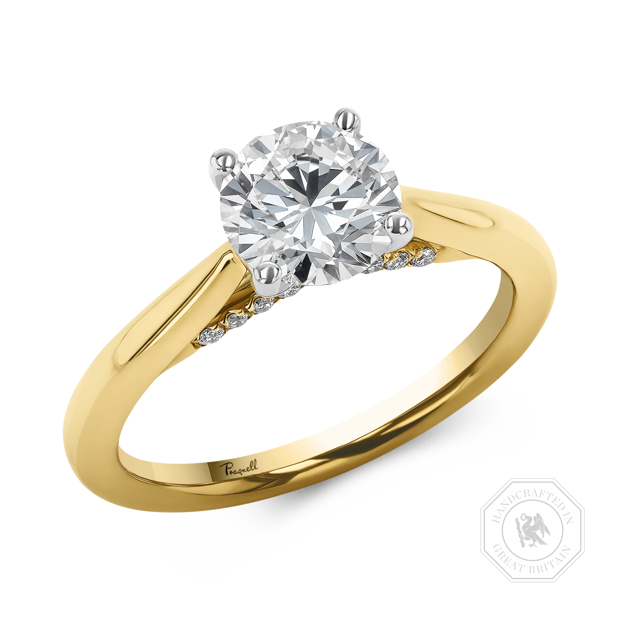 Classic 1.20ct Brilliant Cut Diamond Ring Brilliant cut, Claw set_1