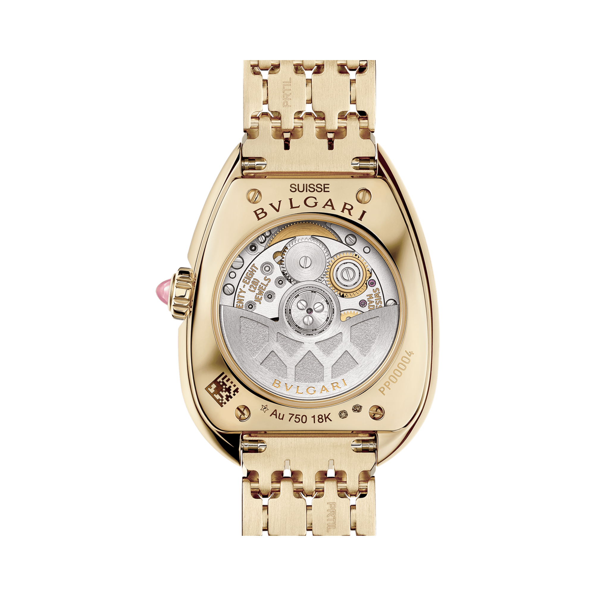 Bvlgari Serpenti Seduttori 34mm, White Dial, Baton/Roman Numerals_4
