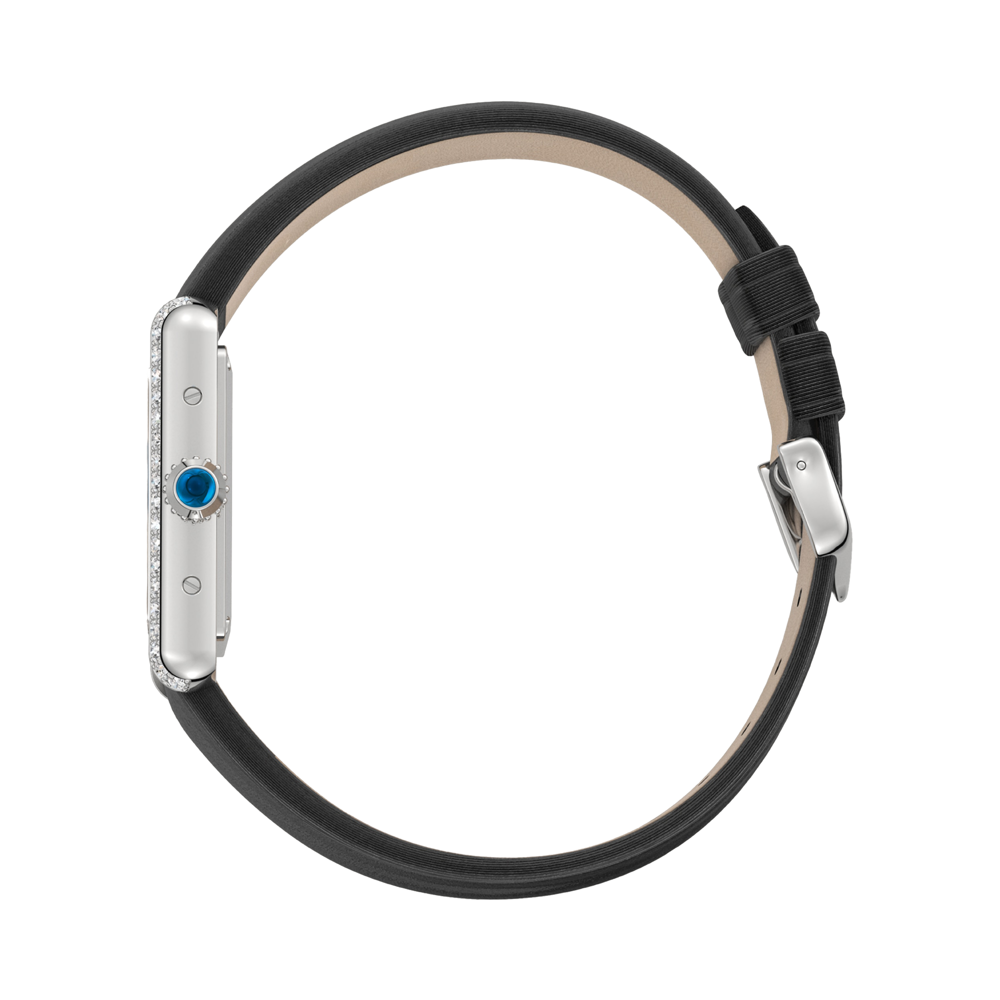 Cartier Tank 22mm, Silver Dial, Roman Markers_3