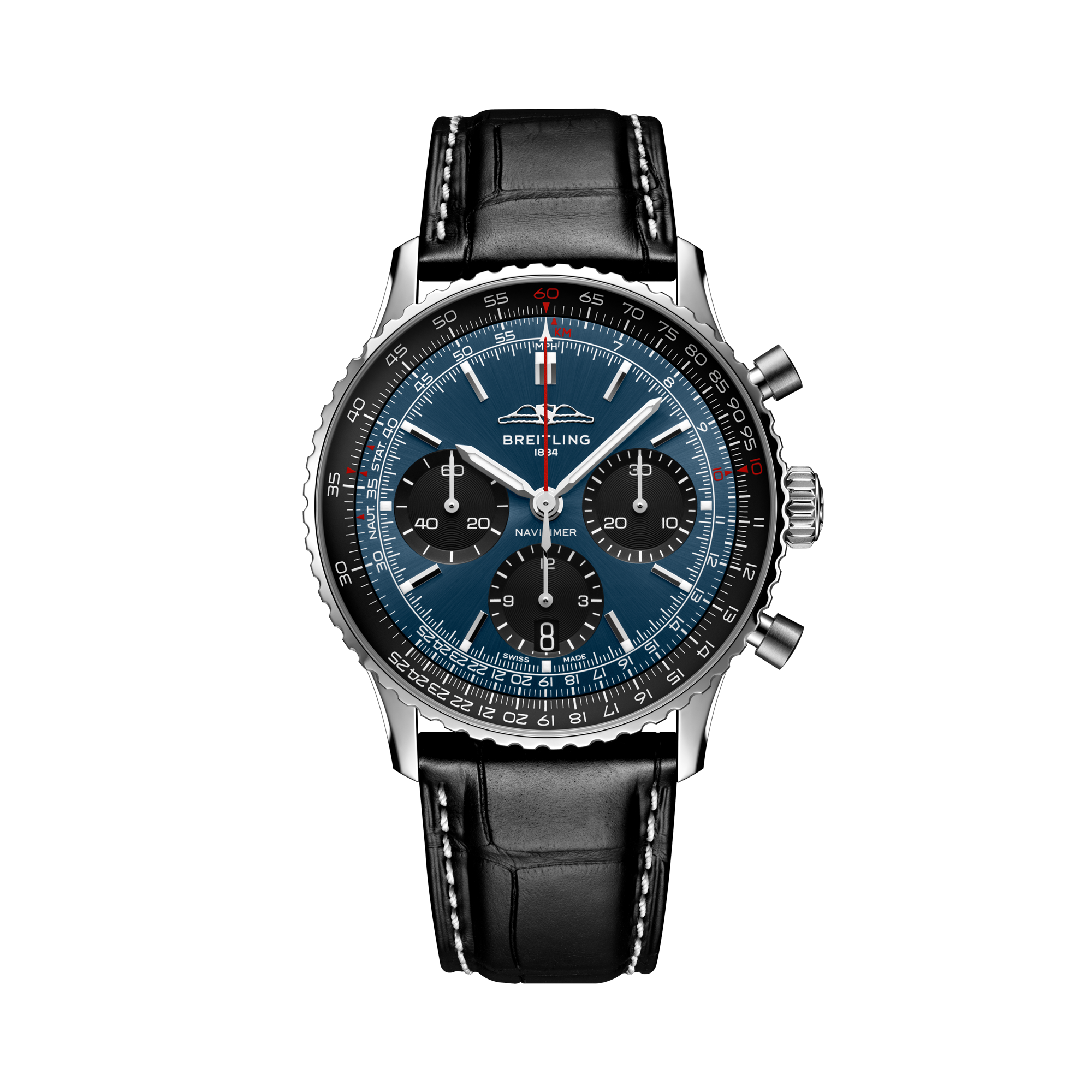 Breitling Navitimer B01 Chronograph 41 41mm, Blue Dial, Baton Numerals_1