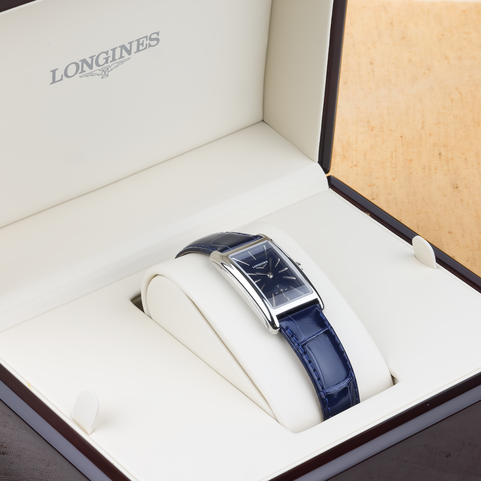 Pre-Owned Longines DolceVita 23.3mm, Blue Dial, Baton Numerals_9