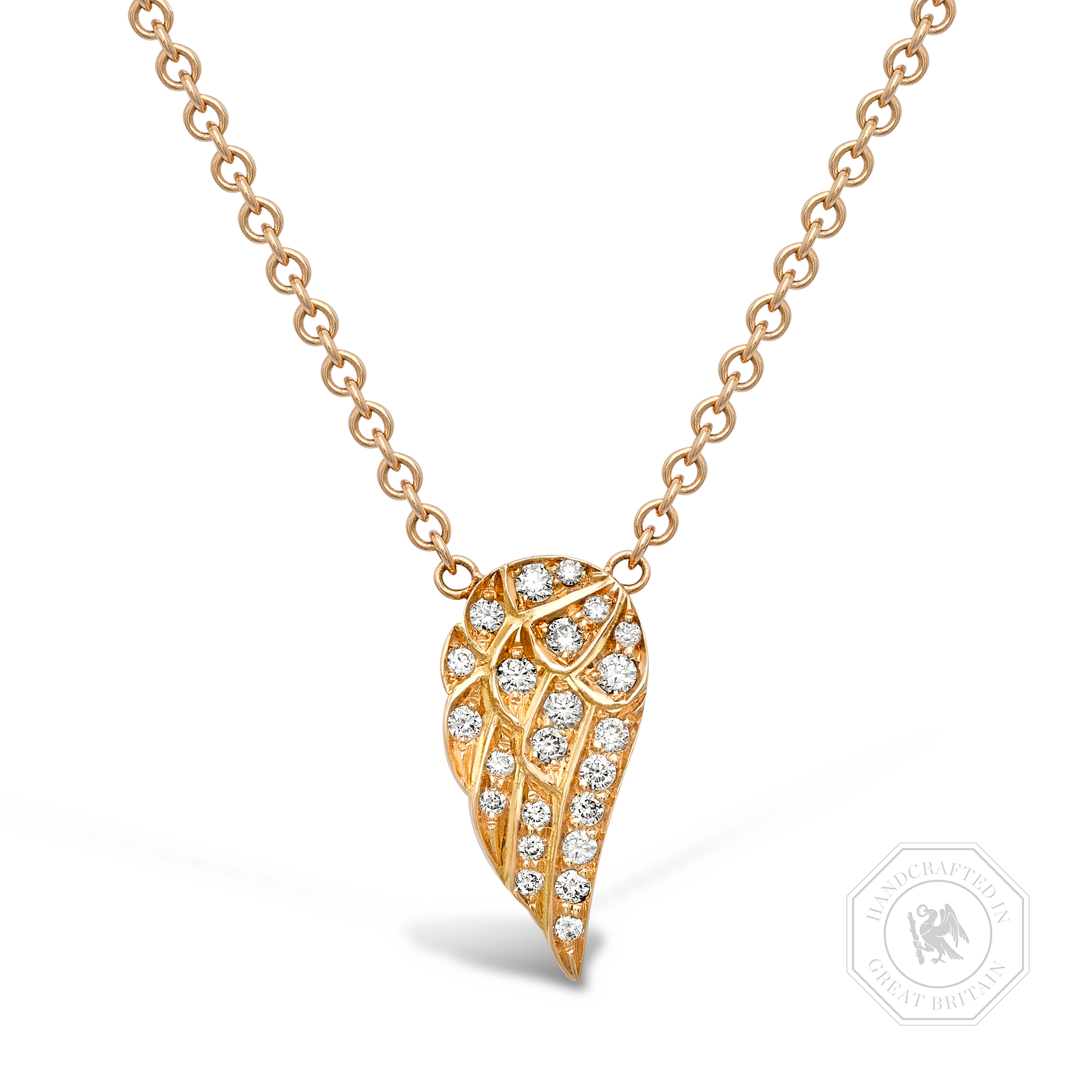 Tiara Small Diamond Pendant Brilliant Cut, Grain Set_1