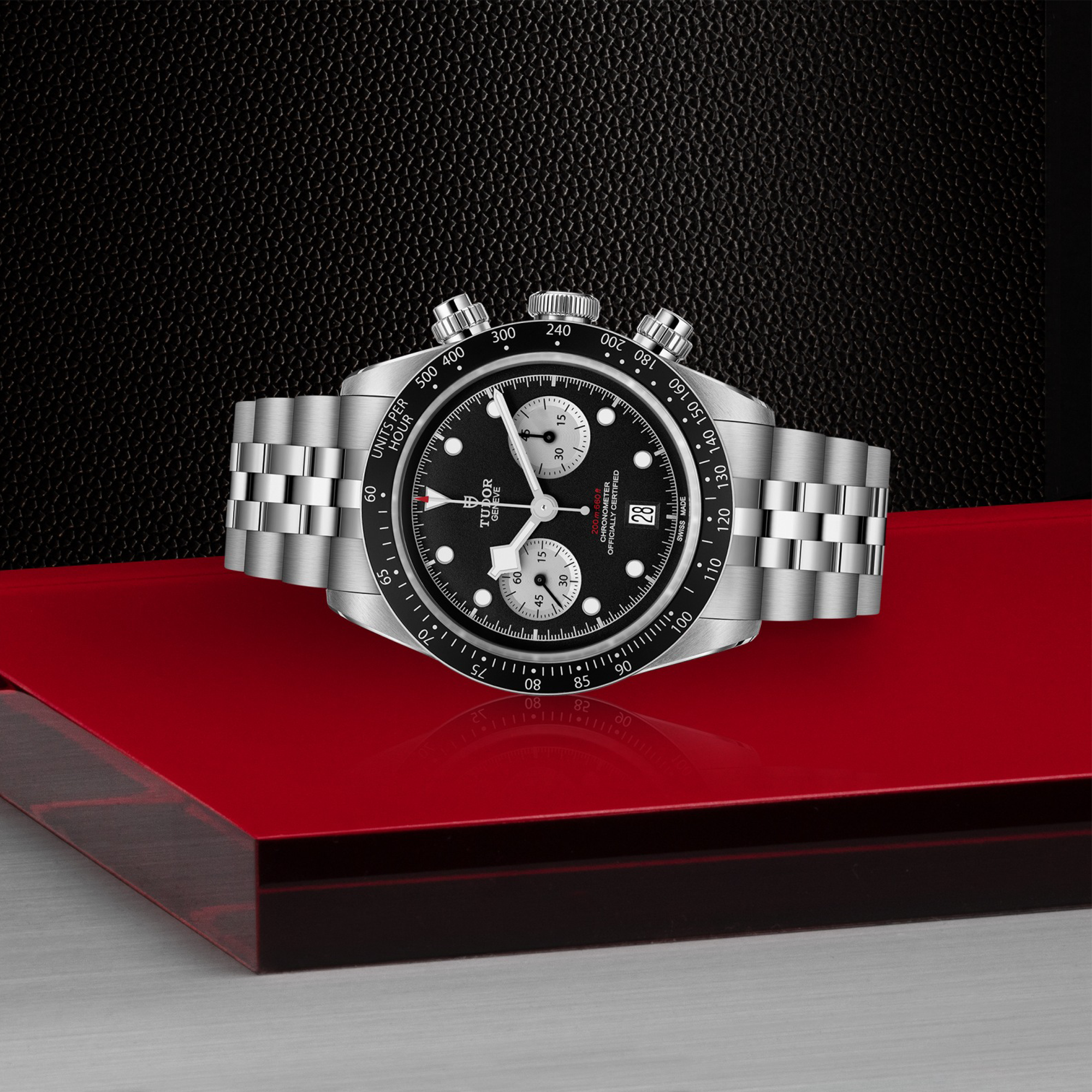 Tudor Black Bay Chrono 41mm, Black Dial, Dot and Triangle Numerals_2