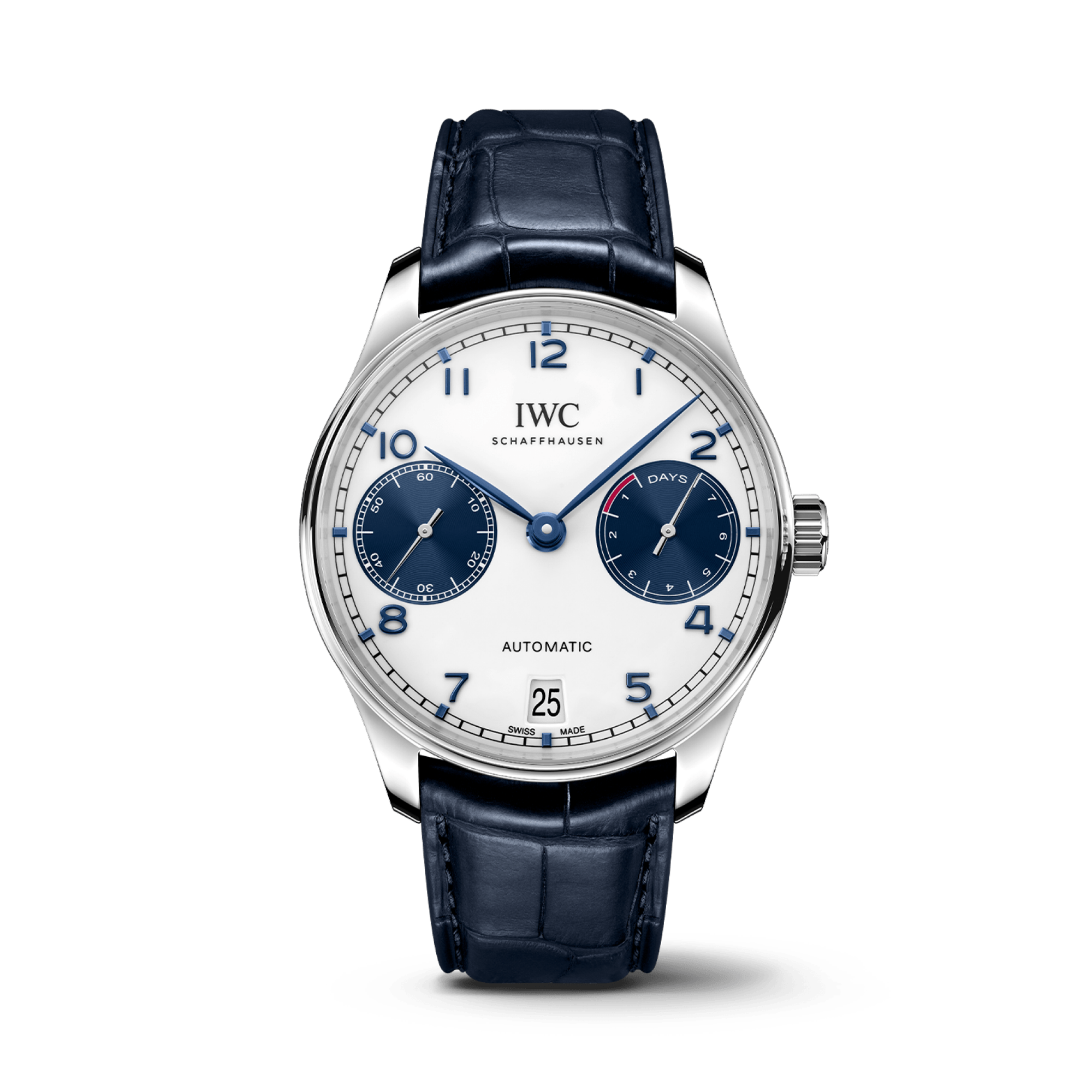 IWC Portugieser Automatic 42.3mm, White Dial, Arabic Numerals_1