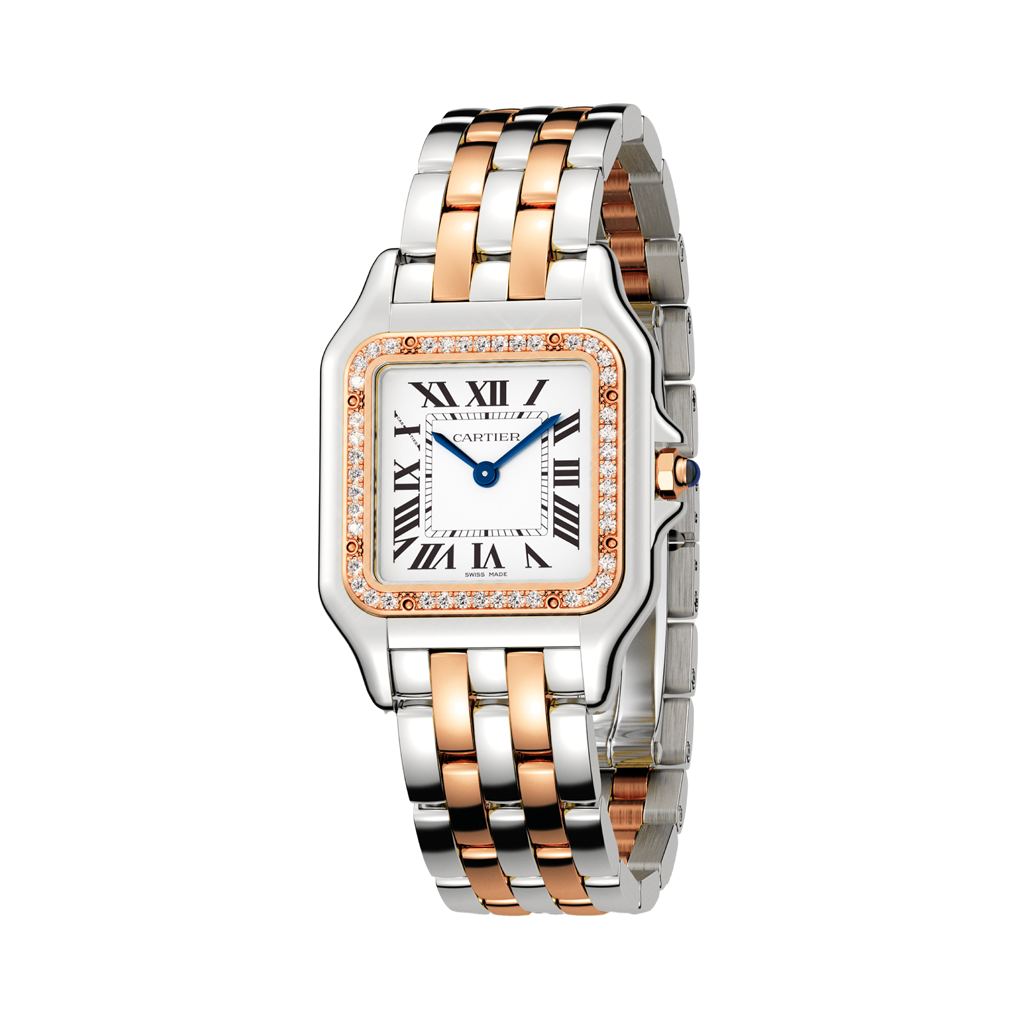 Cartier Panthère de Cartier Medium, Silver Dial, Roman Numerals_2