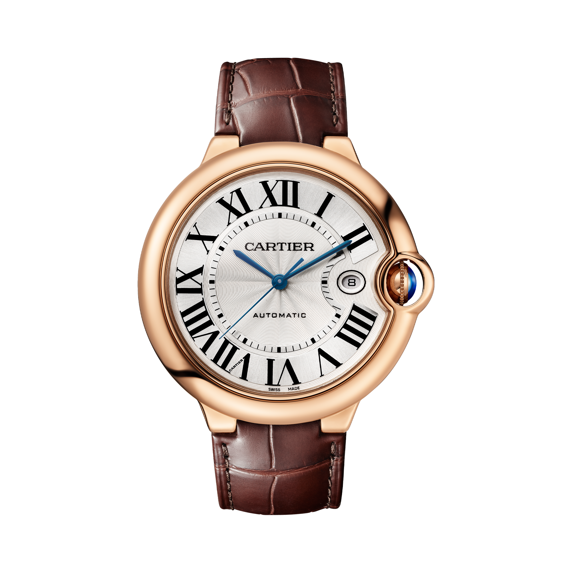 Cartier Ballon Bleu de Cartier 42mm, Silver Dial, Roman Numerals_1
