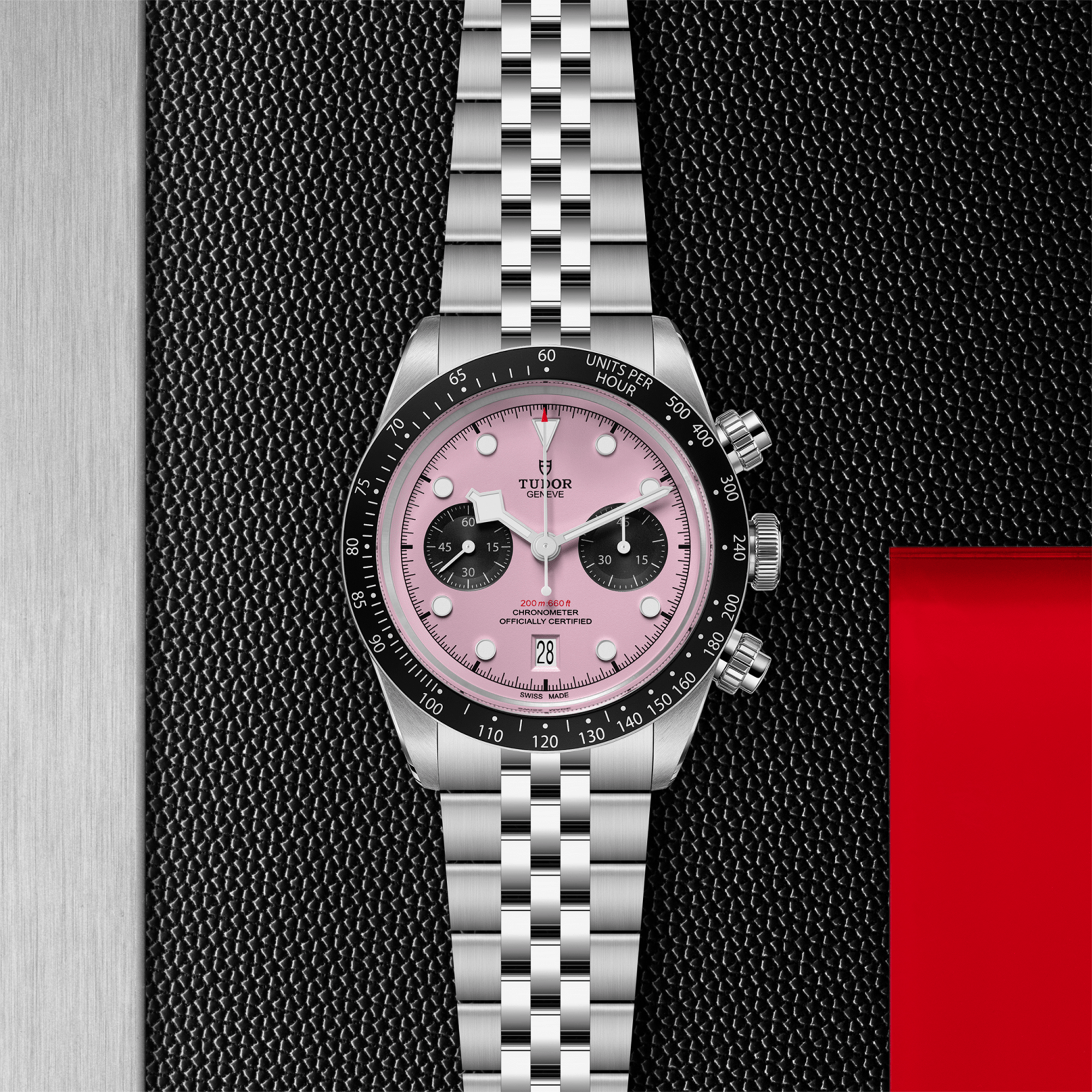 Tudor Black Bay Chrono 41mm, Pink Dial, Dot Numerals_3