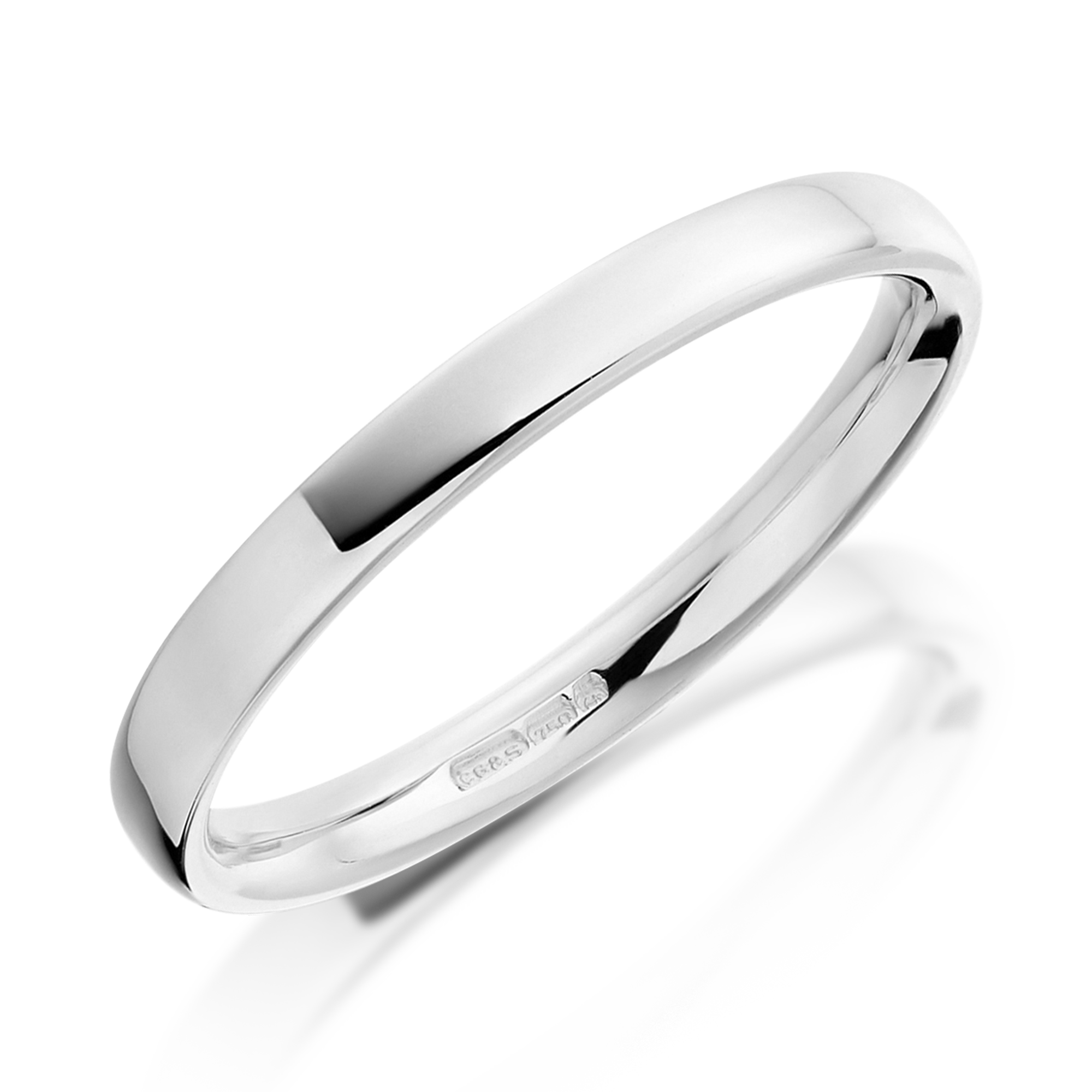 2mm Flat Court Wedding Ring _1