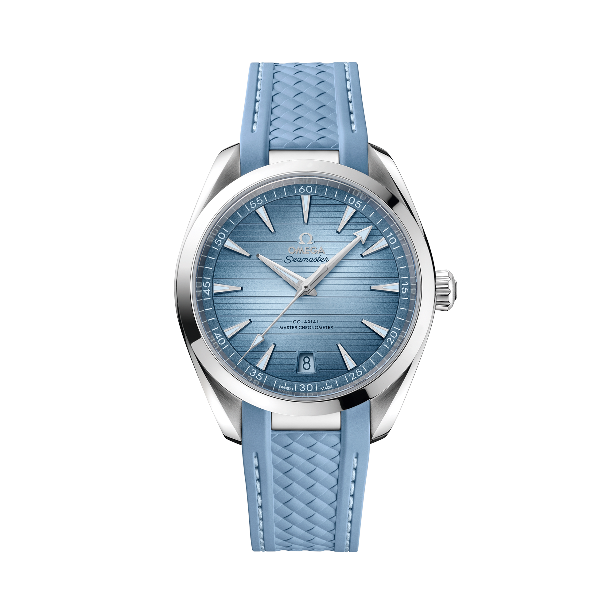 Omega Seamaster Aqua Terra 41mm, Blue Dial, Baton Numerals_1