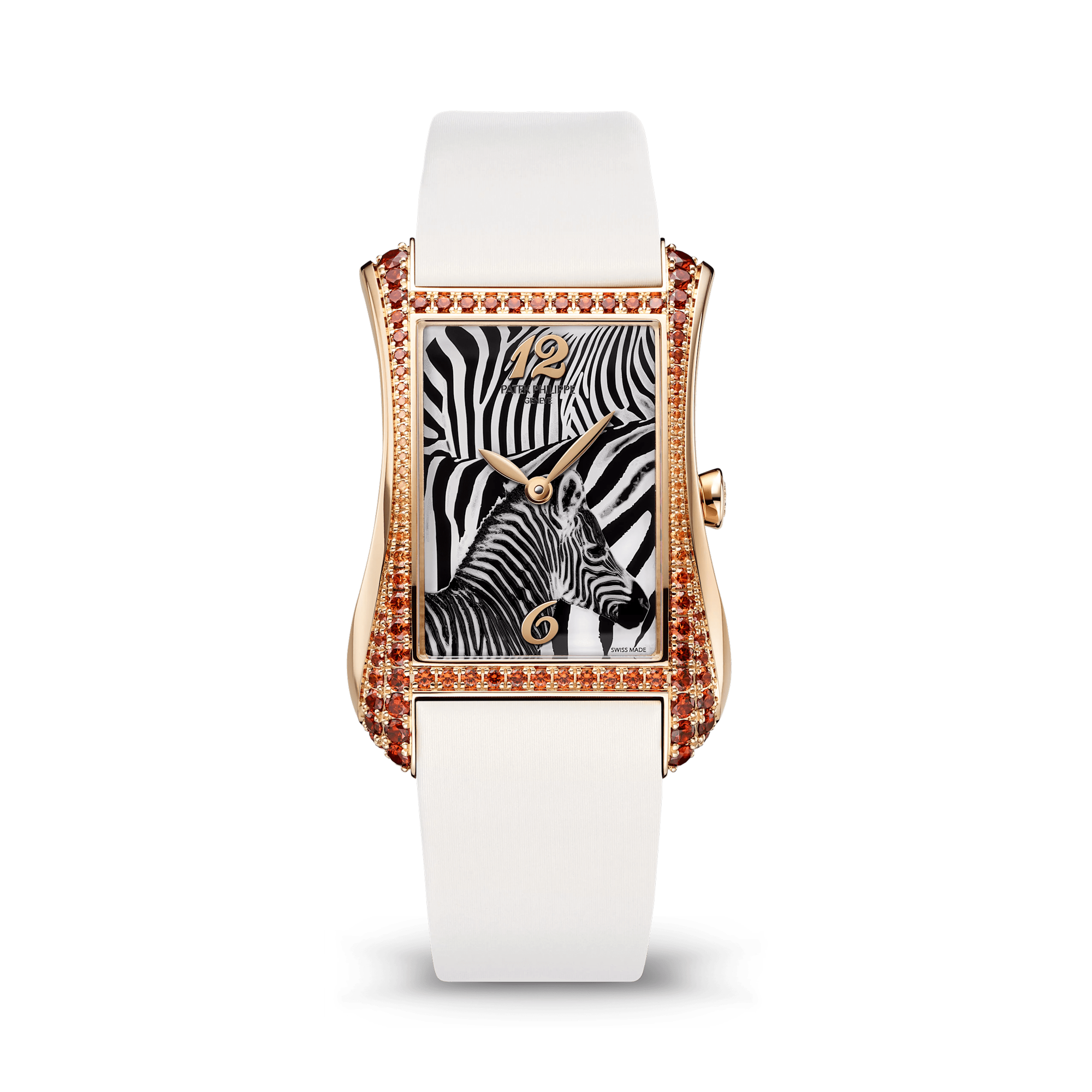 Patek Philippe Gondolo 28.6 x 40.85mm, Zebra Motif Dial, Arabic Numerals_1