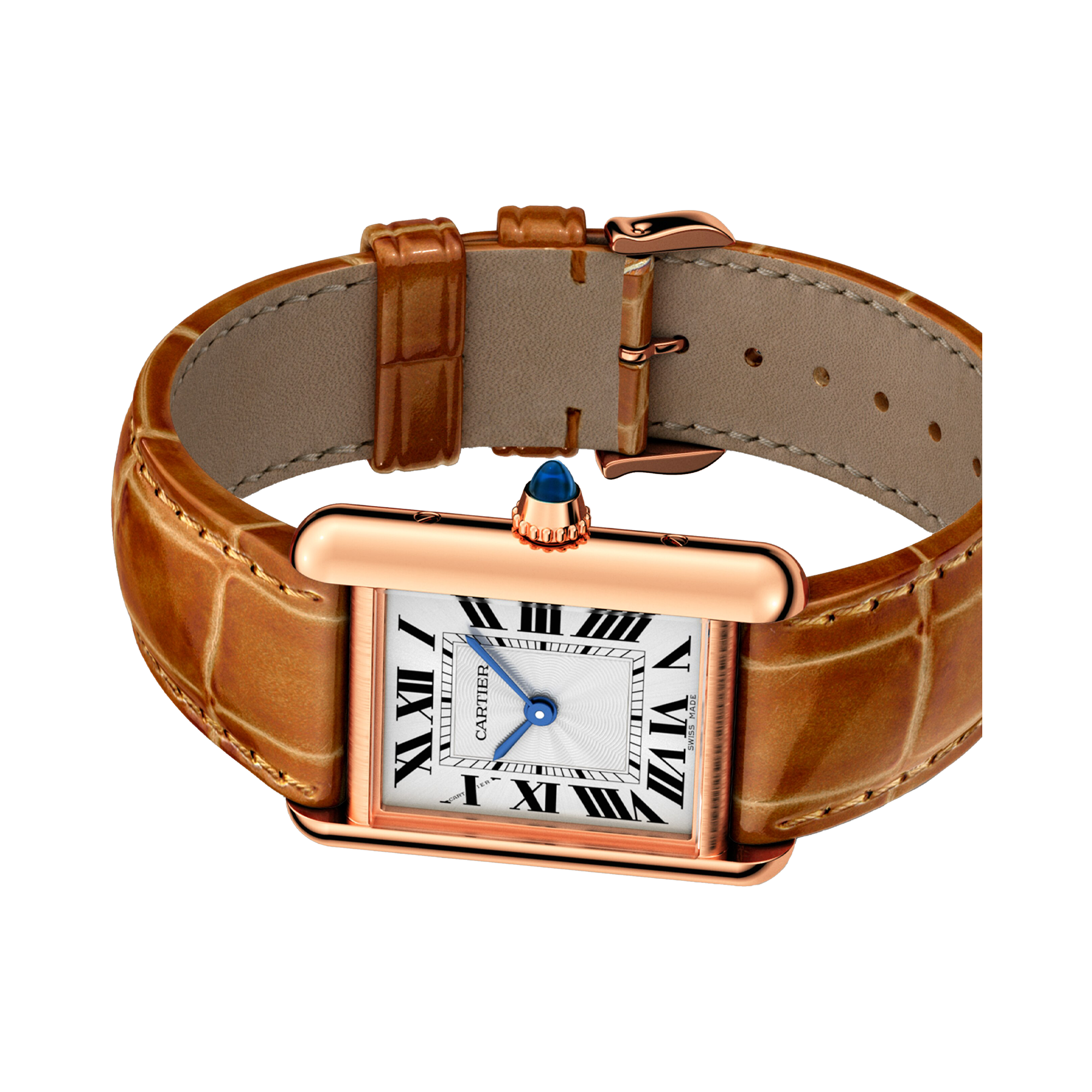 Cartier Tank Louis Cartier 22mm, Silver Dial, Roman Numerals_6