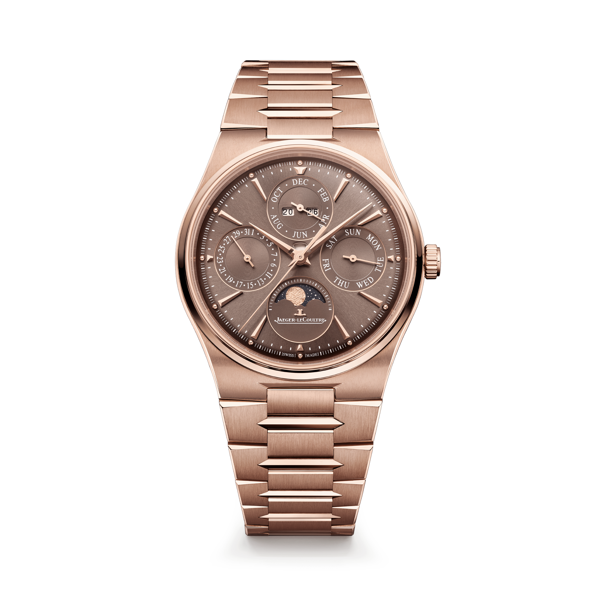 Jaeger-LeCoultre Master Control Chronometre Perpetual Calendar 39mm, Brown Dial, Baton Numerals_1