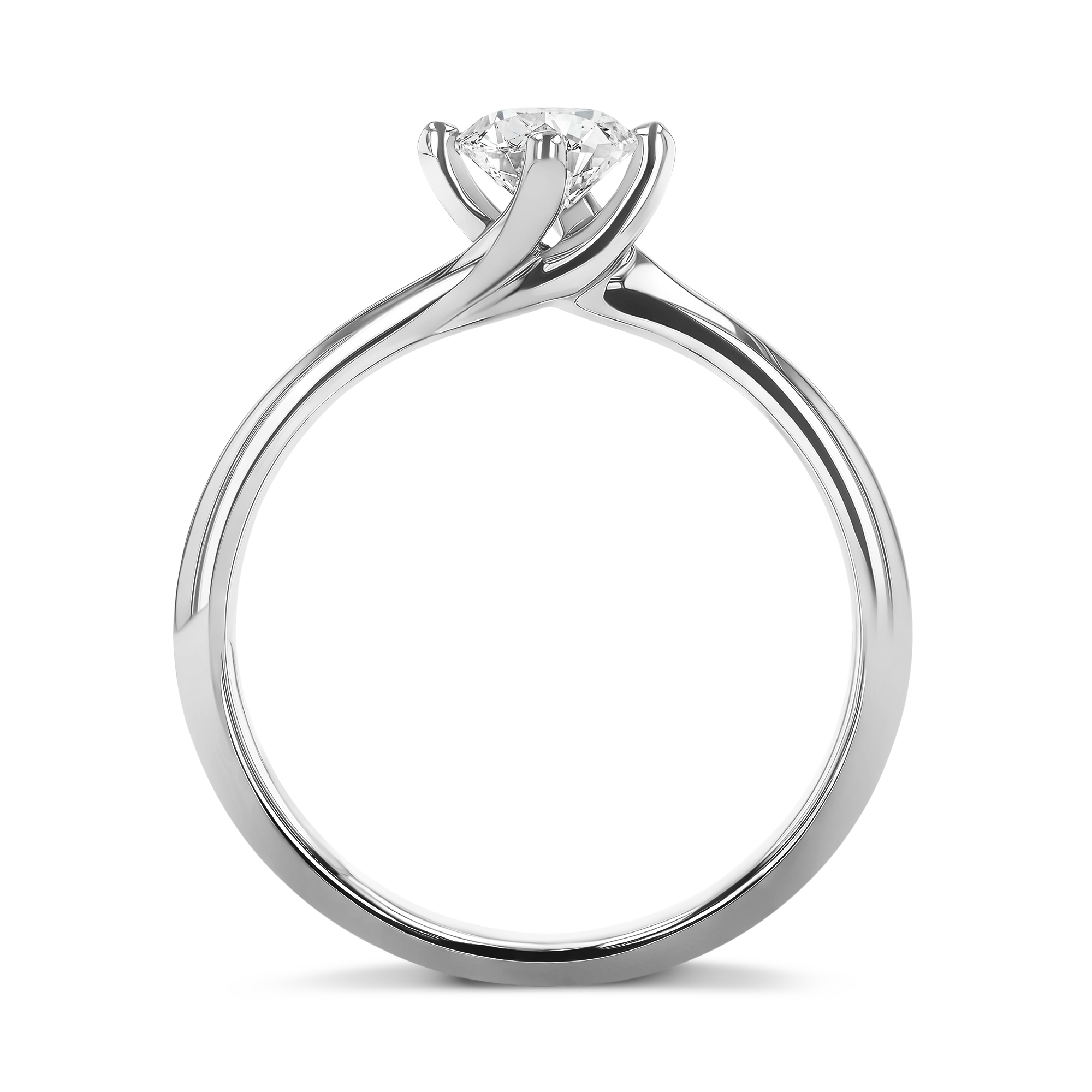 Union 0.50ct Brilliant Cut Diamond Ring Brilliant cut, Claw set_3