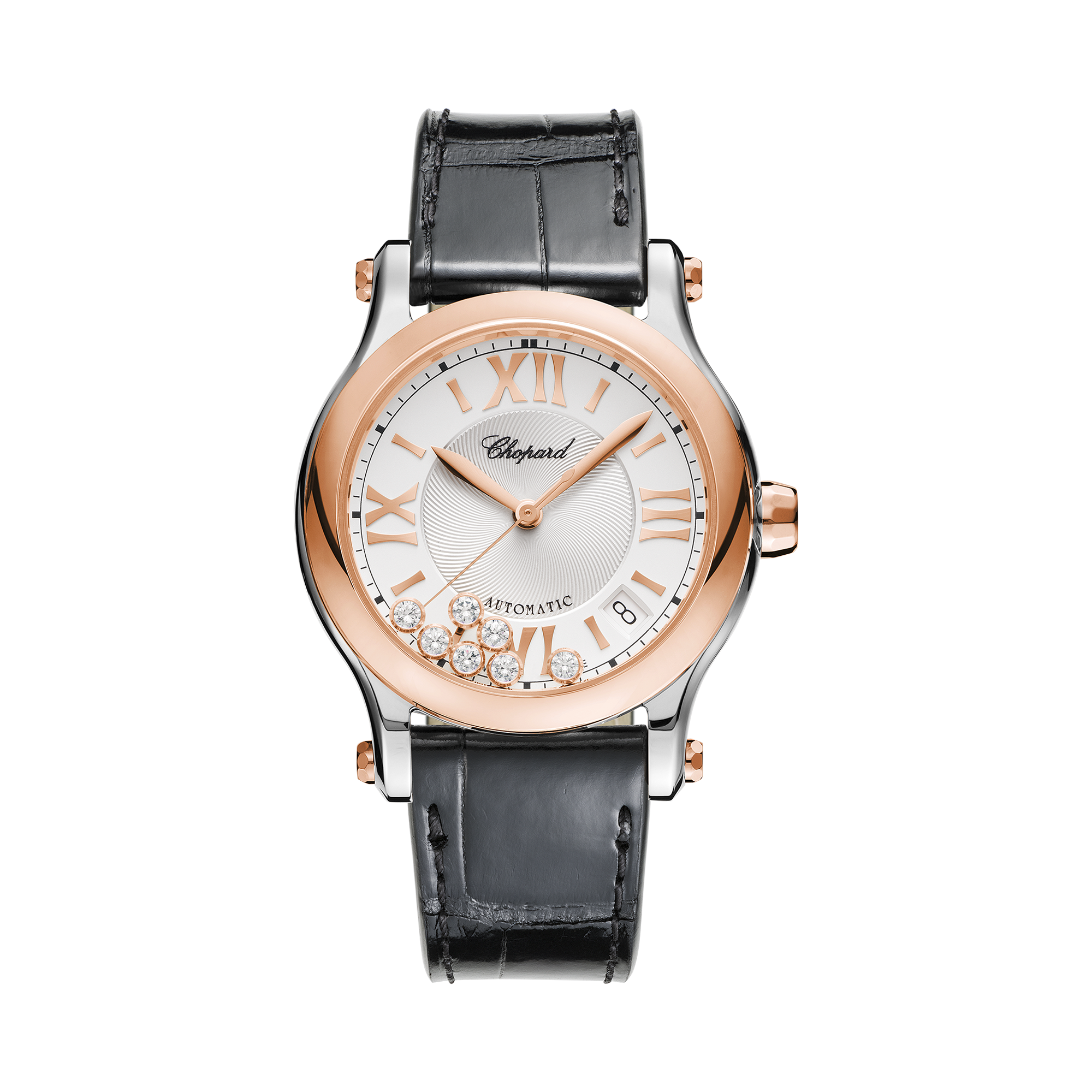 Chopard Happy Sport 36mm, Silver Dial, Roman Numerals_1