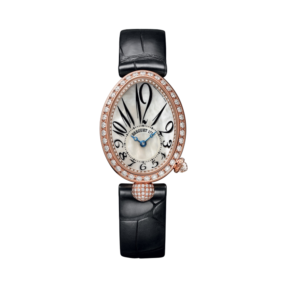 Breguet Reine de Naples 24.95mm, Mother of Pearl Dial, Arabic Numerals_1