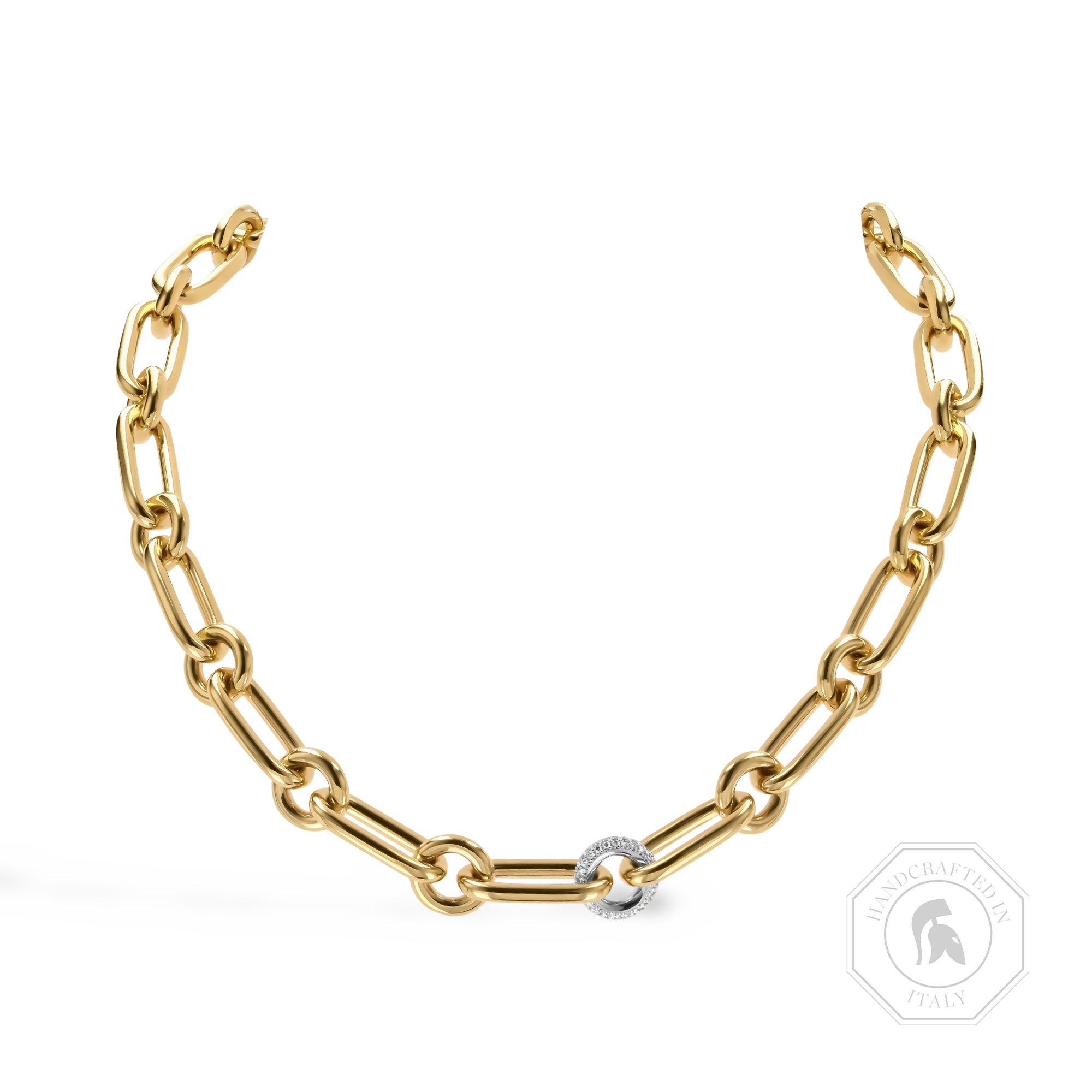 Havana 0.78ct Diamond Necklace Brilliant Cut, Pave Set_1