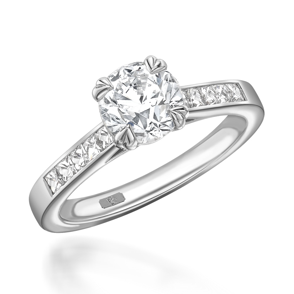 Gatsby 1.20ct Diamond Solitaire Ring Brilliant cut, Claw set_1