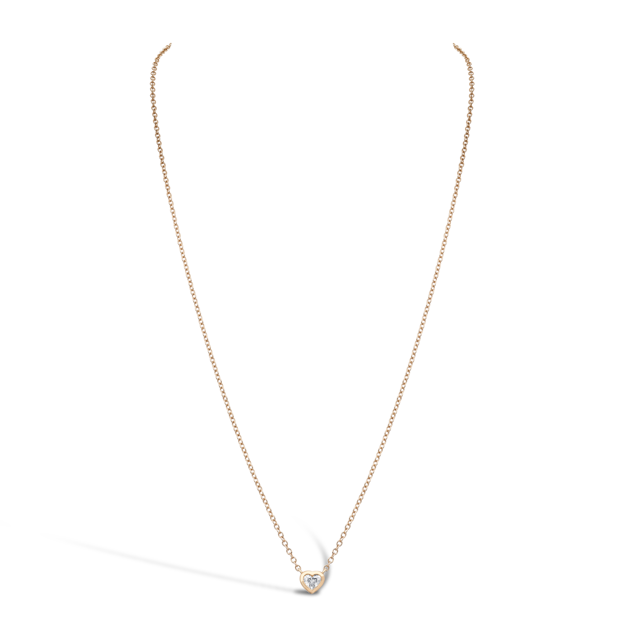 Sundance Diamond Necklace Heartshaped, Rubover Set_2